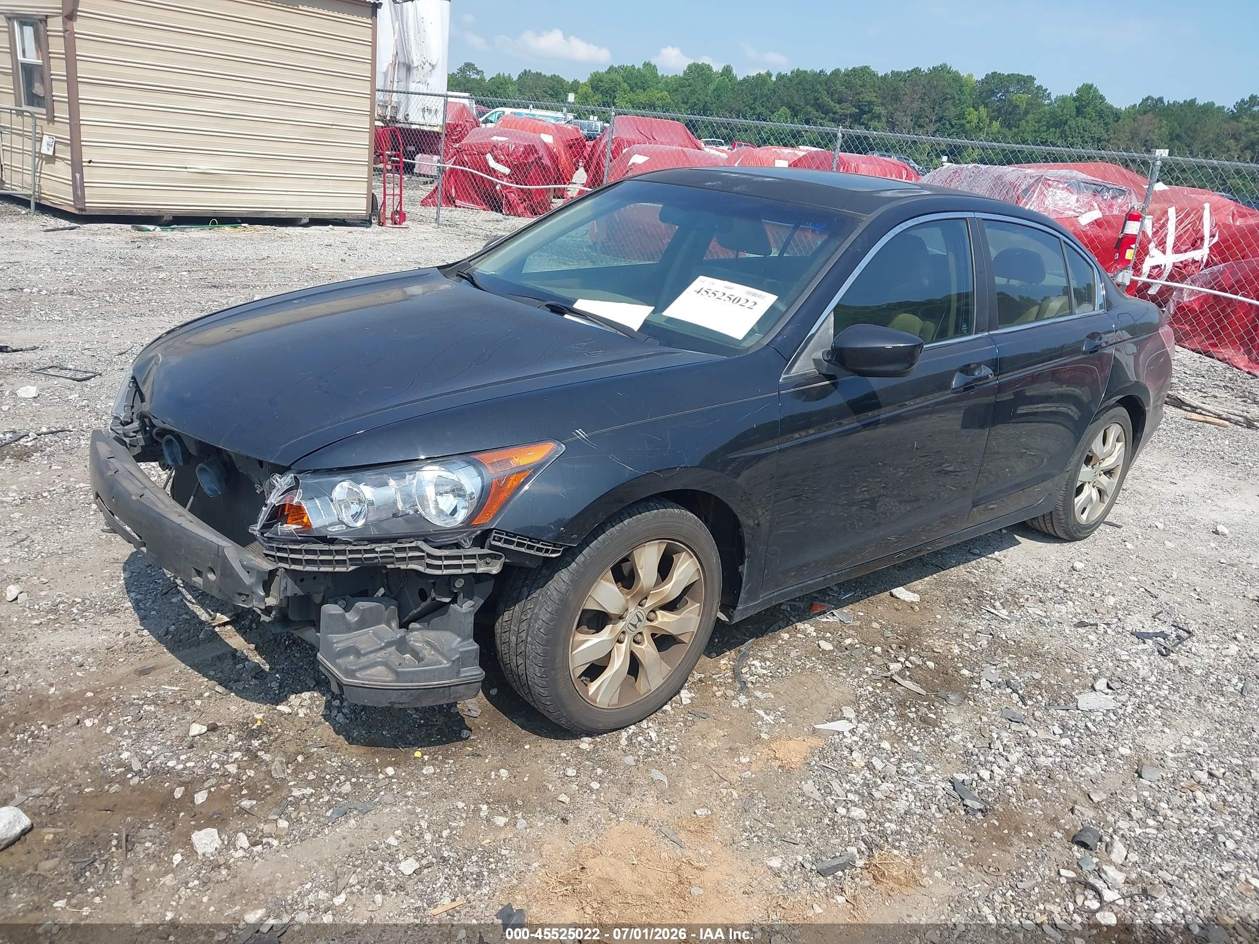 2010 Honda Accord 2.4 Ex-l Черный vin: 1HGCP2F87AA105889