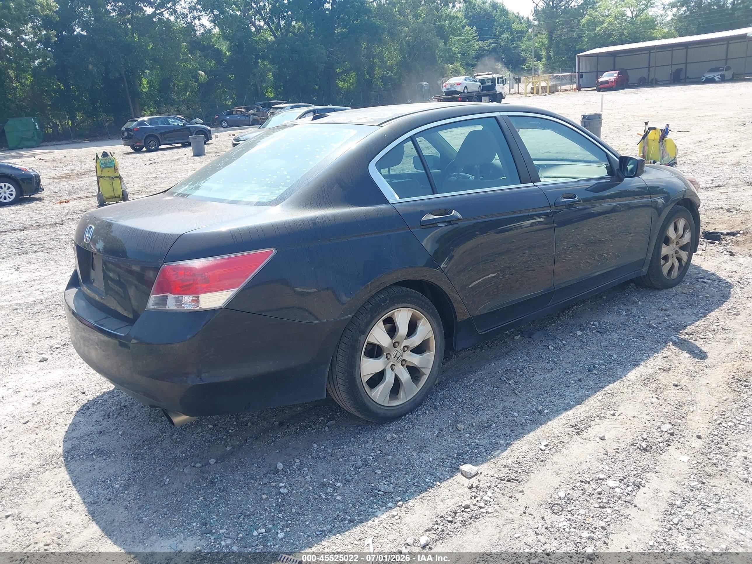 2010 Honda Accord 2.4 Ex-l Черный vin: 1HGCP2F87AA105889