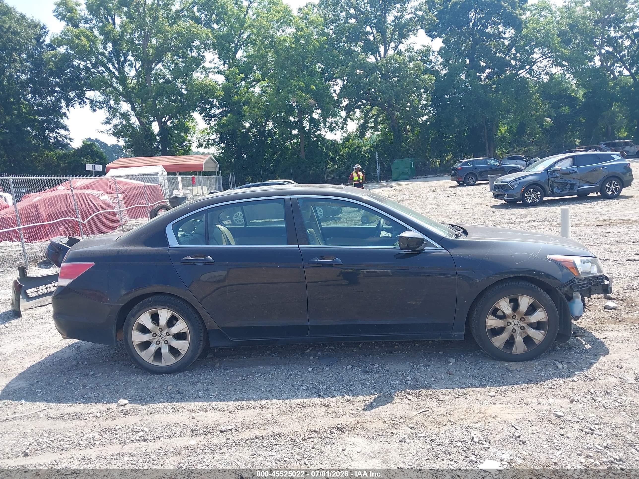 2010 Honda Accord 2.4 Ex-l Черный vin: 1HGCP2F87AA105889