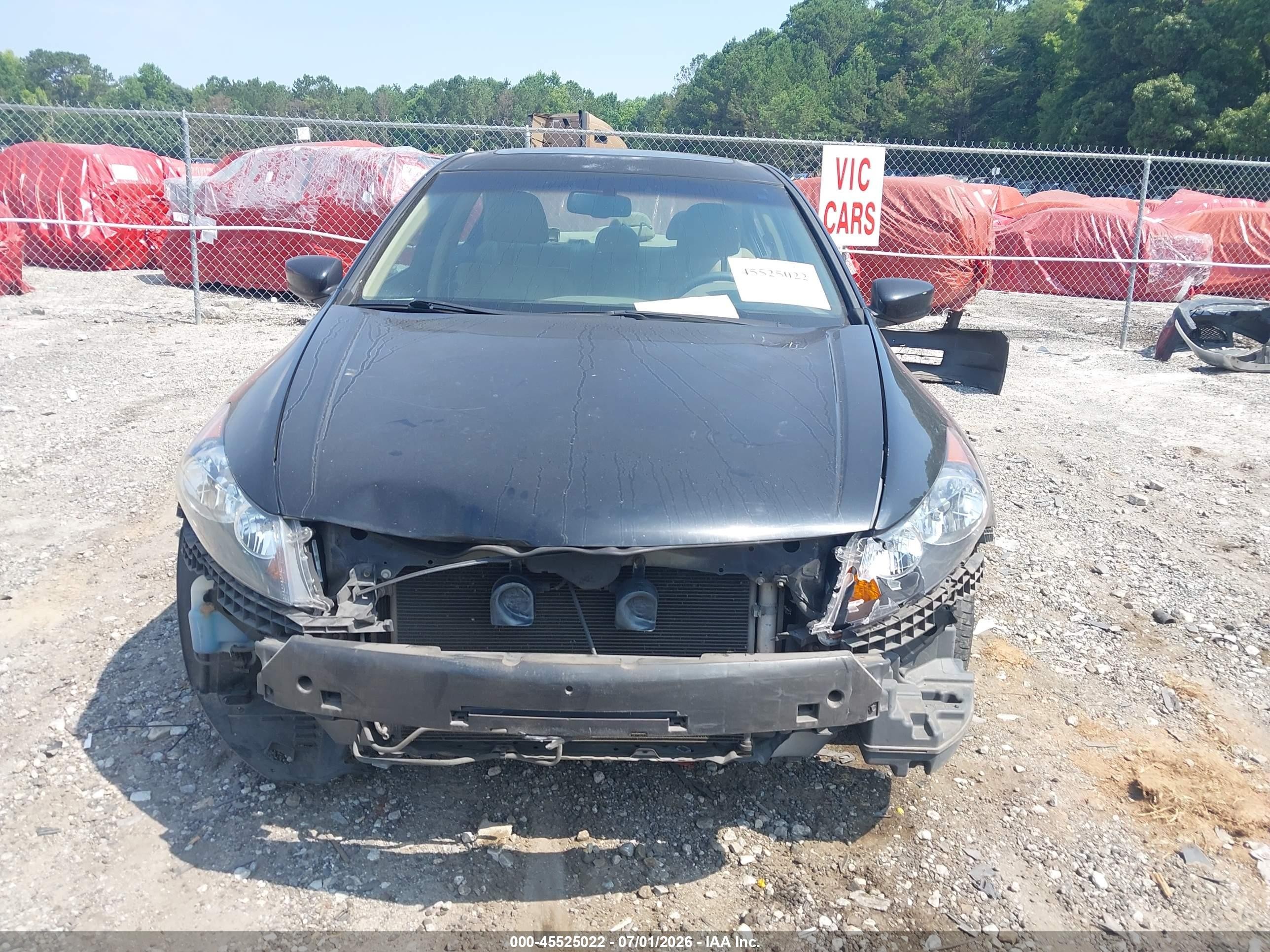 2010 Honda Accord 2.4 Ex-l Черный vin: 1HGCP2F87AA105889
