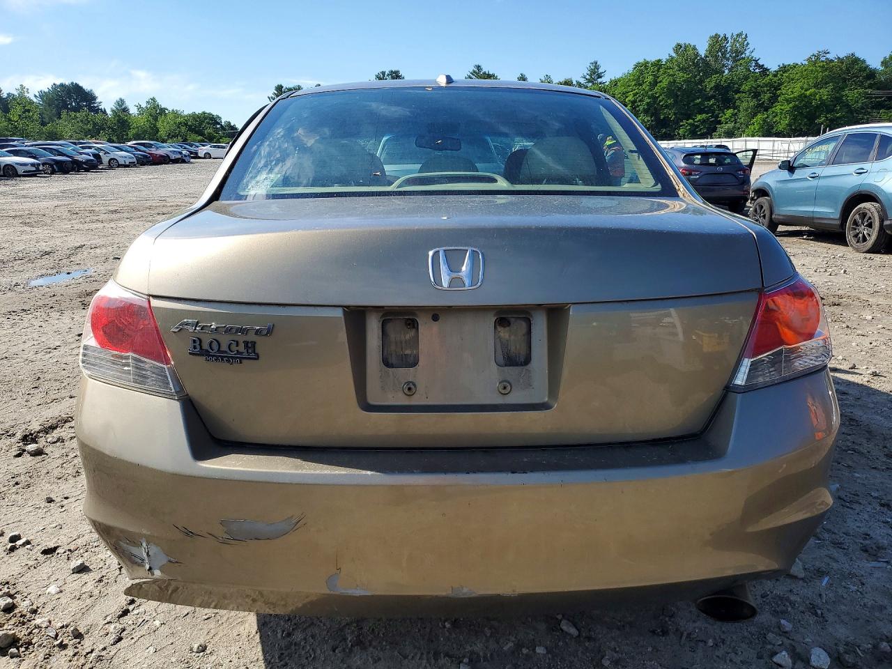 2010 Honda Accord Exl Beige vin: 1HGCP2F87AA134311