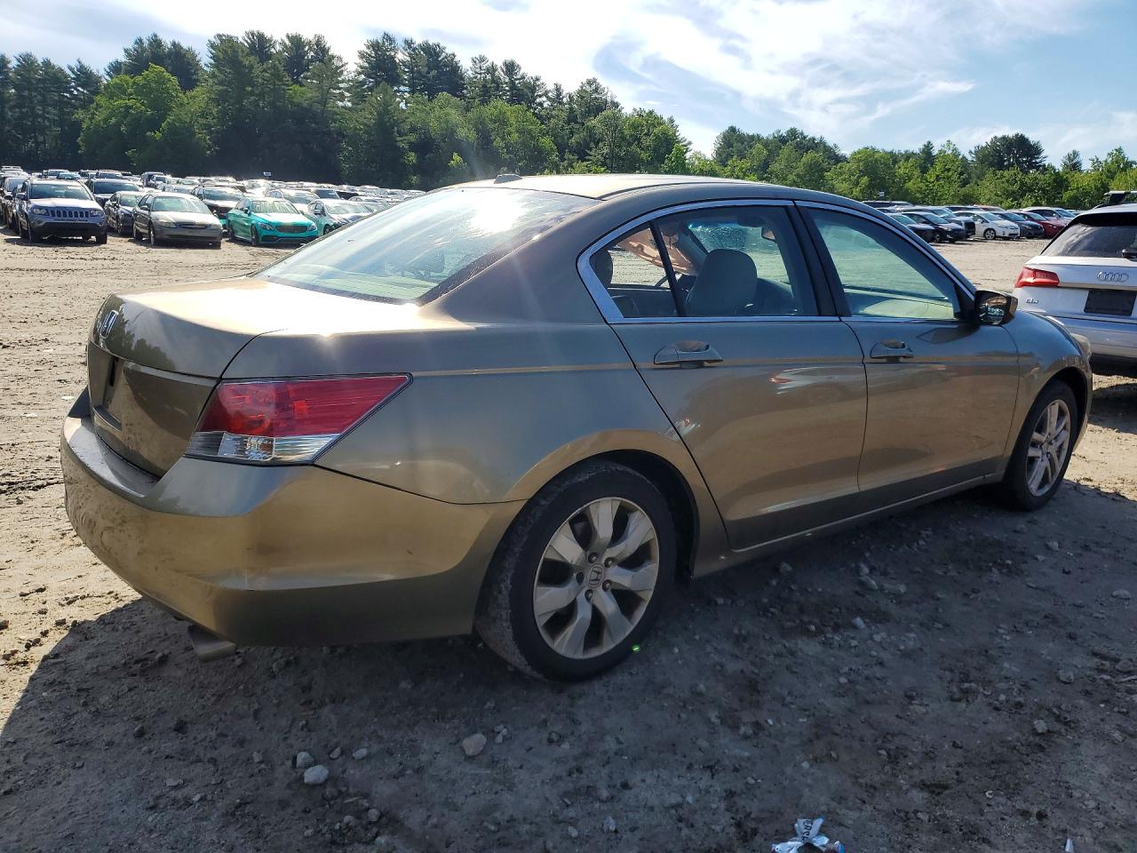 2010 Honda Accord Exl Beige vin: 1HGCP2F87AA134311