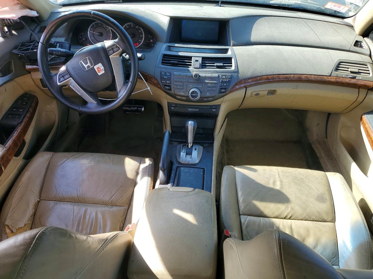 2010 Honda Accord Exl Beige vin: 1HGCP2F87AA134311