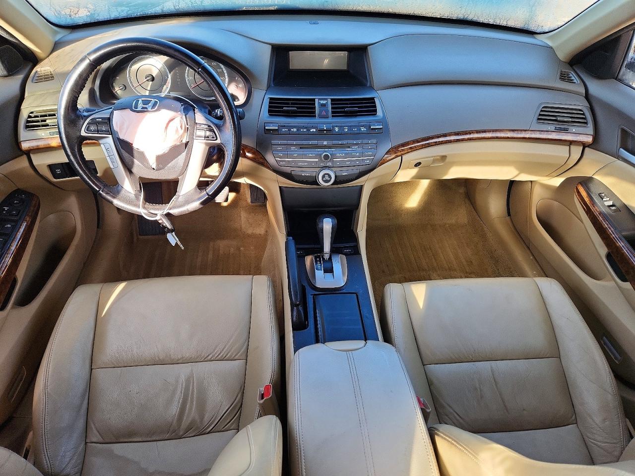 2010 Honda Accord Exl Burgundy vin: 1HGCP2F87AA138858