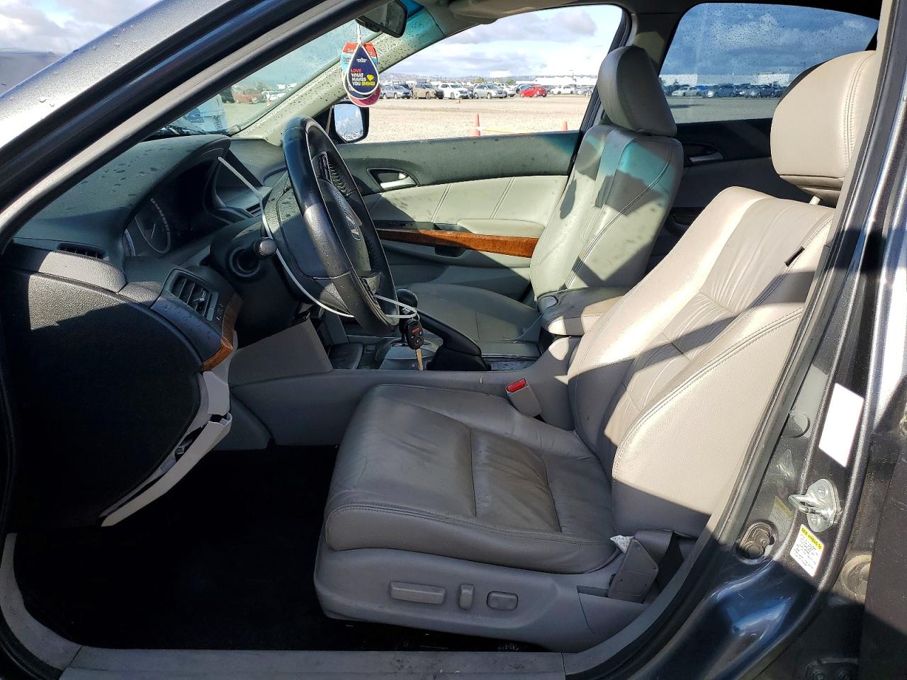 2011 Honda Accord Exl Gray vin: 1HGCP2F87BA000495