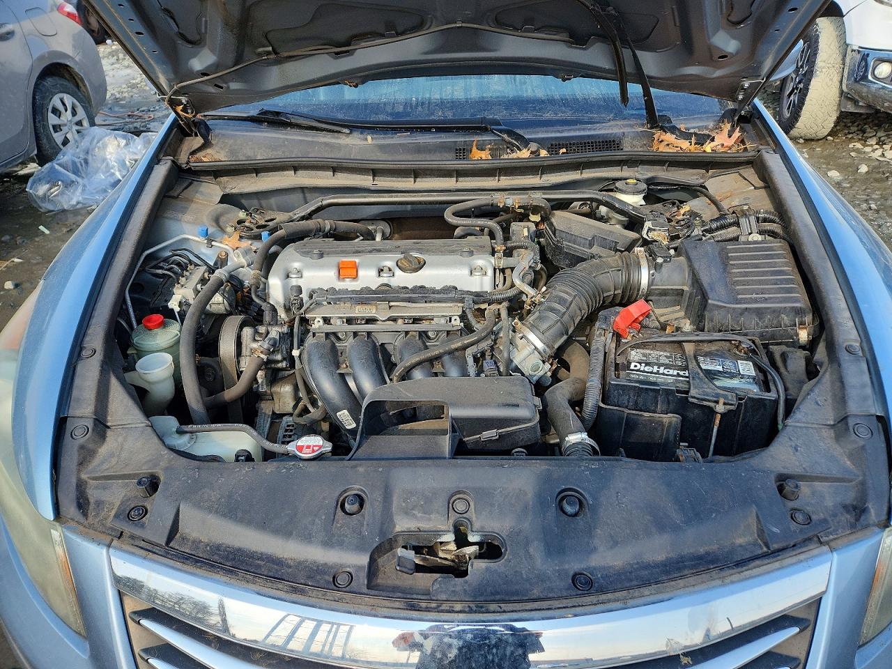 2011 Honda Accord Exl Синий vin: 1HGCP2F87BA039829