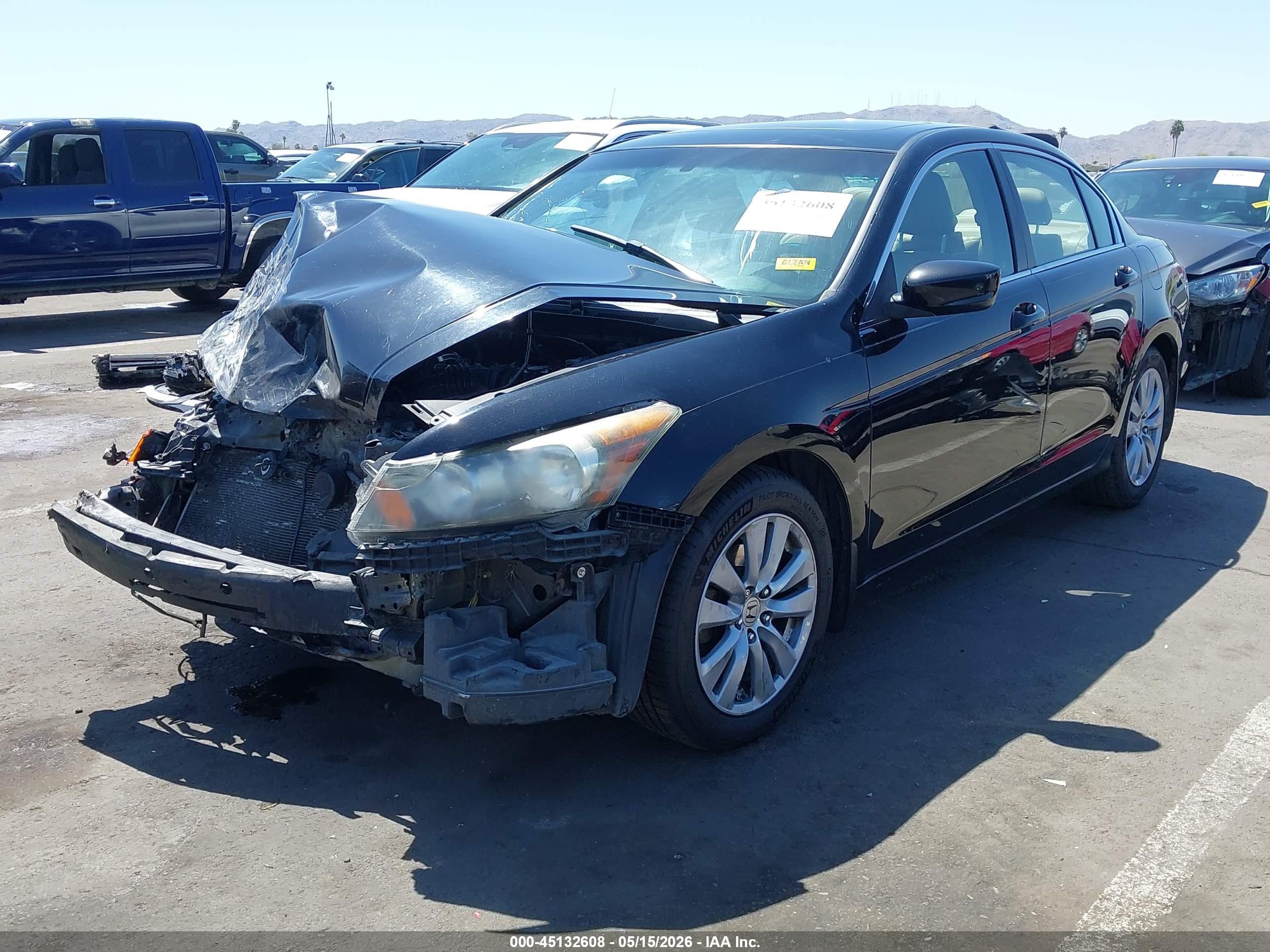 2011 Honda Accord 2.4 Ex-l Black vin: 1HGCP2F87BA044366