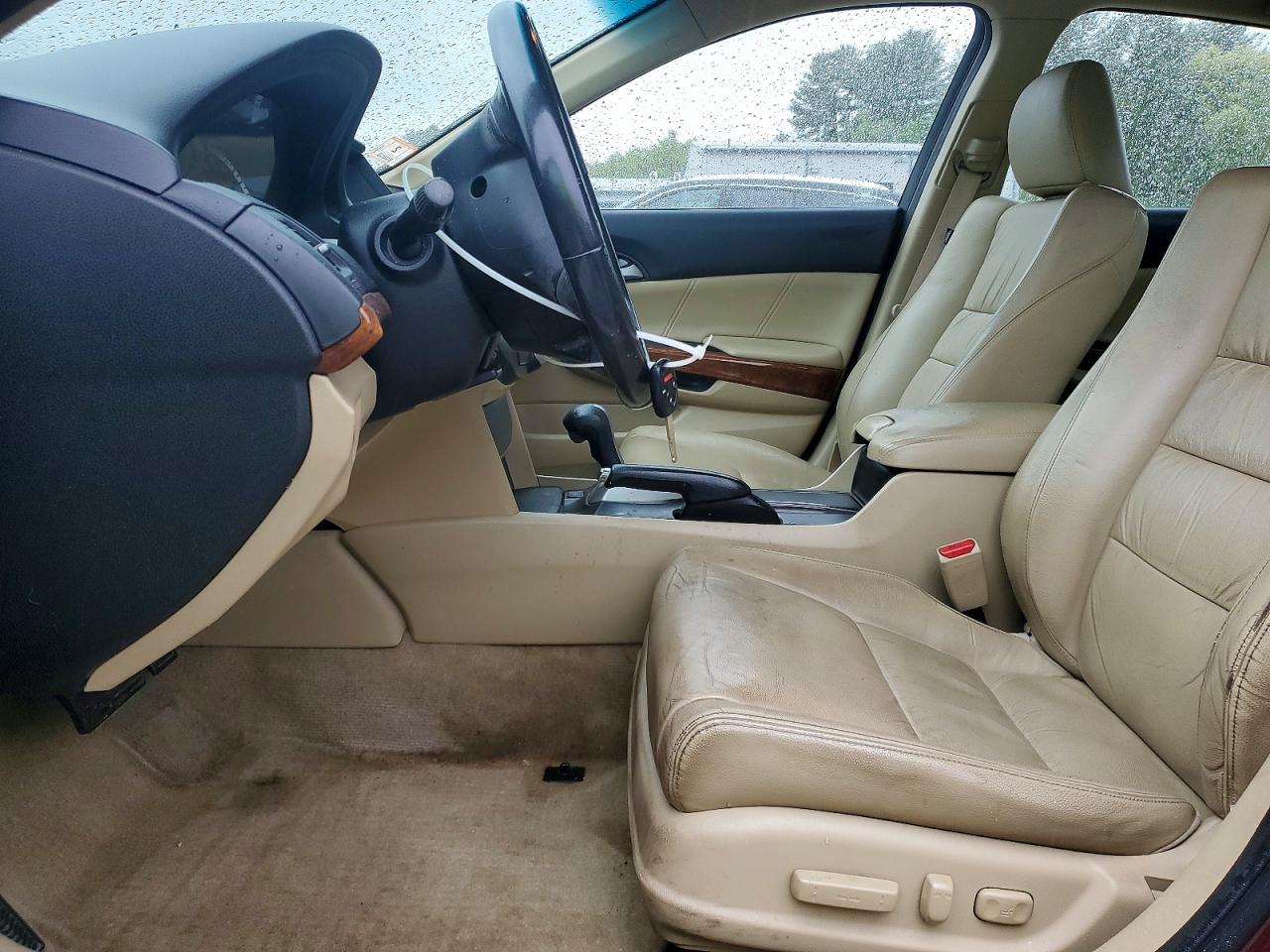 2011 Honda Accord Exl Бордовый vin: 1HGCP2F87BA054380