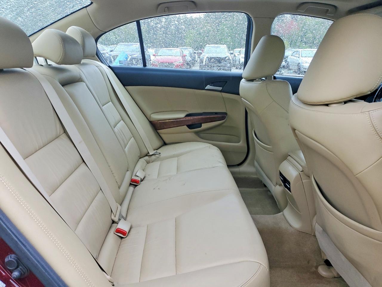 2011 Honda Accord Exl Бордовый vin: 1HGCP2F87BA054380