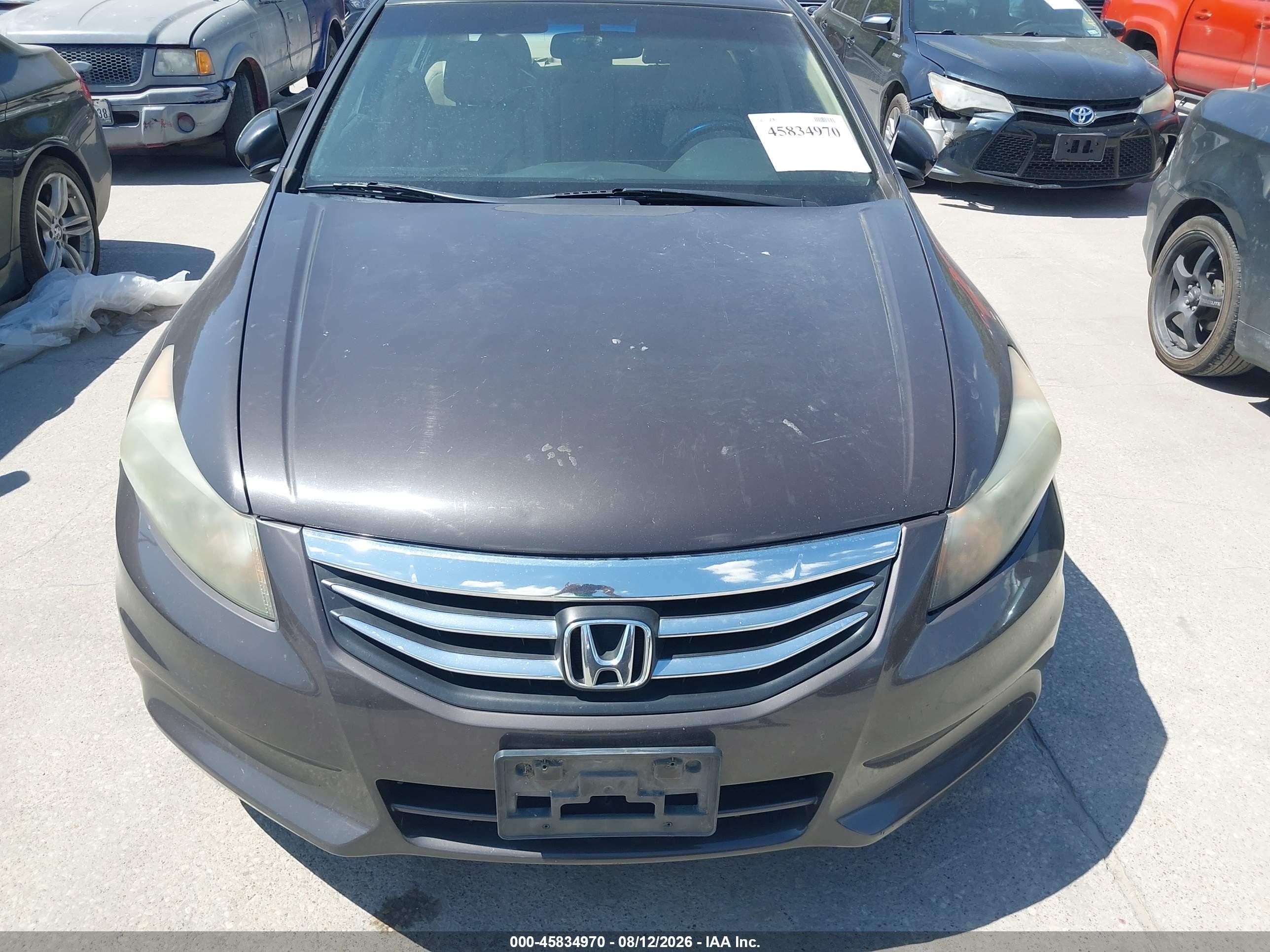 2011 Honda Accord 2.4 Ex-l Brown vin: 1HGCP2F87BA098444