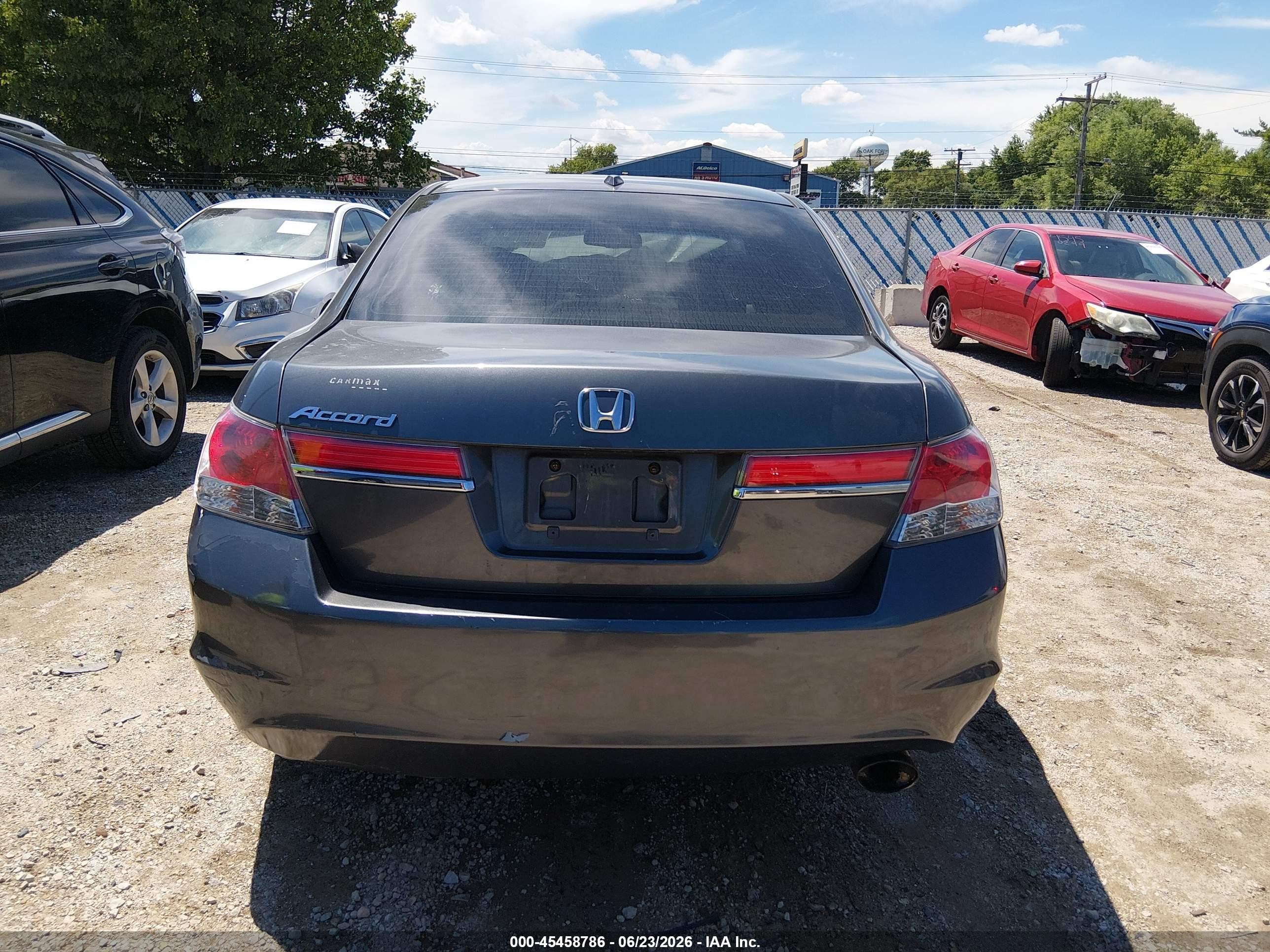2011 Honda Accord 2.4 Ex-l Серый vin: 1HGCP2F87BA104727