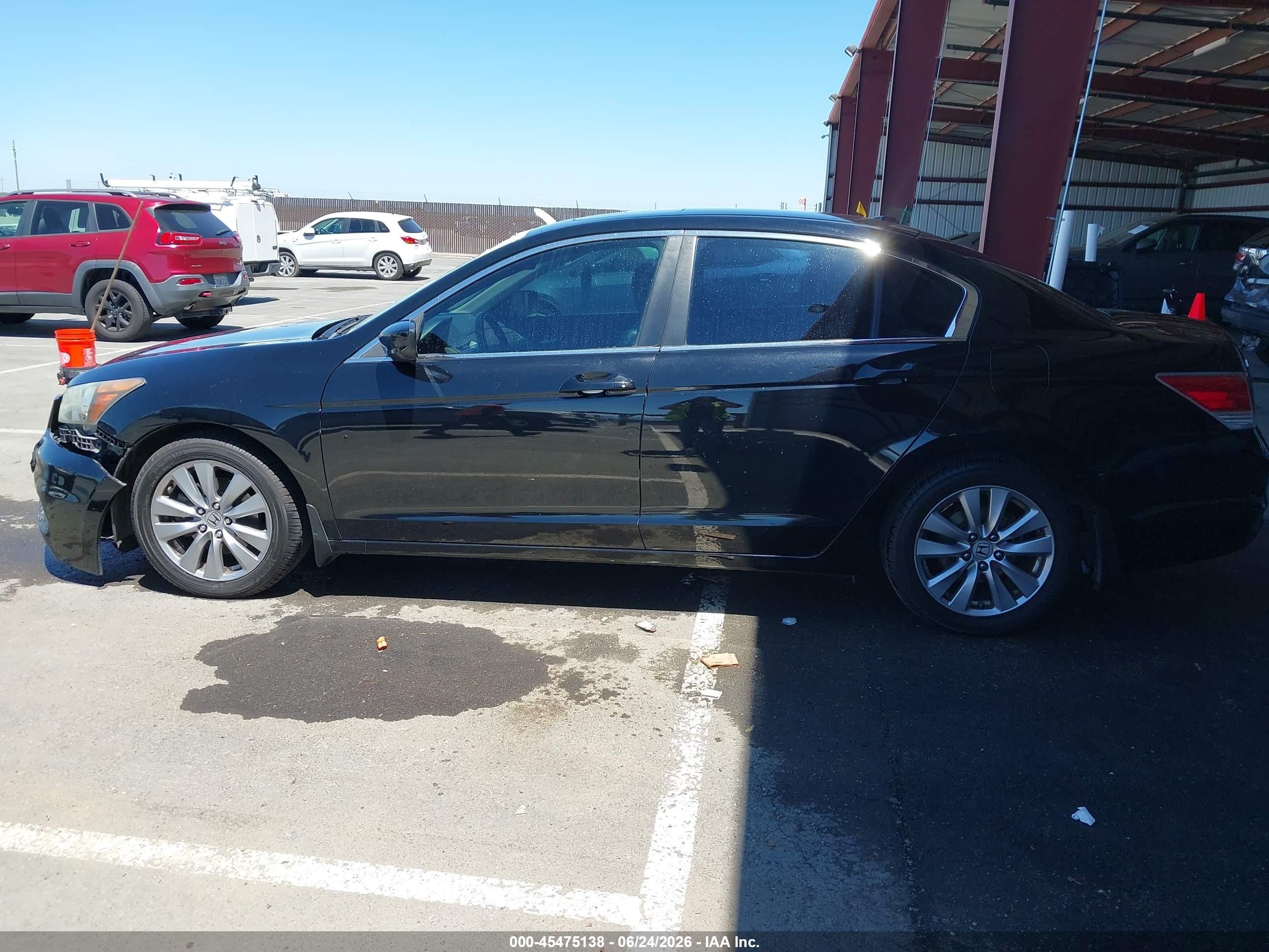 2011 Honda Accord 2.4 Ex-l Black vin: 1HGCP2F87BA139073