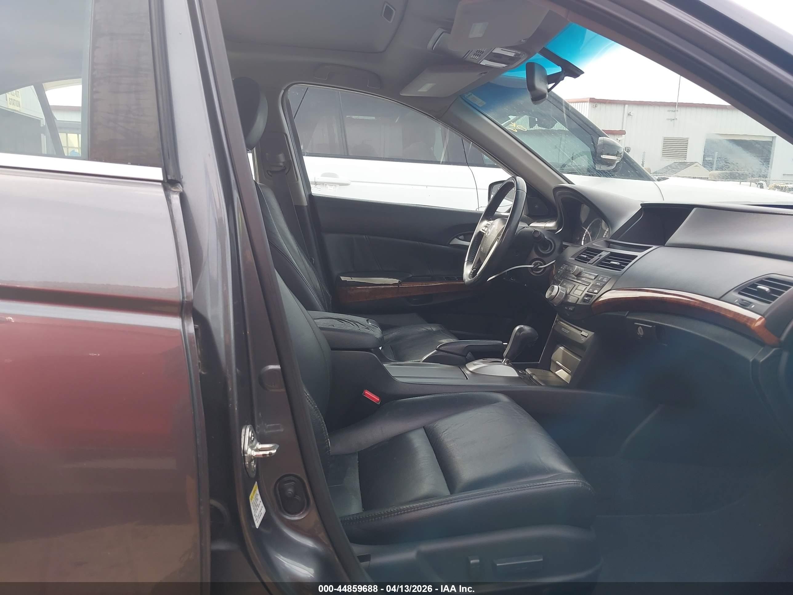 2011 Honda Accord 2.4 Ex-l Gray vin: 1HGCP2F87BA146606
