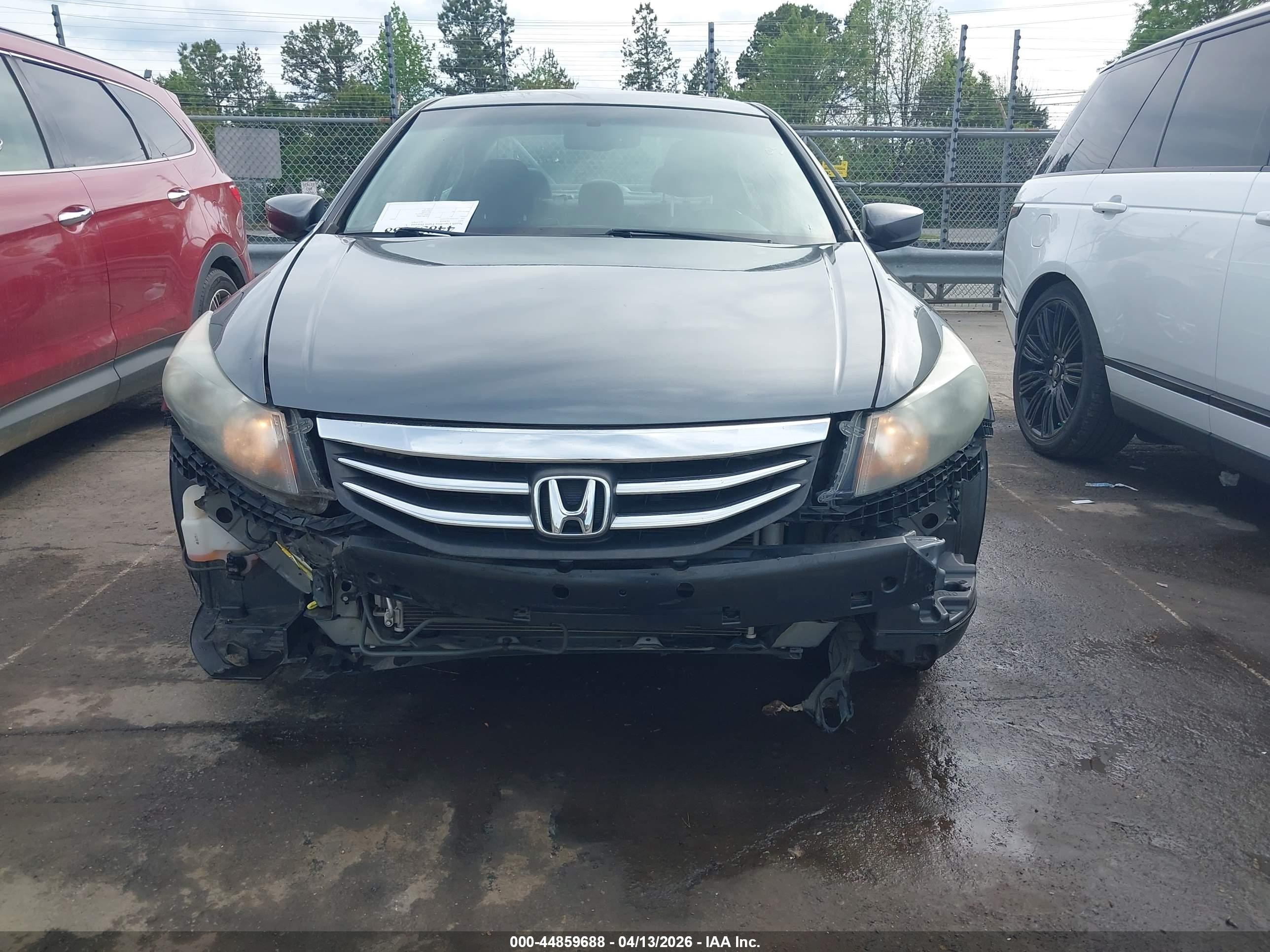 2011 Honda Accord 2.4 Ex-l Gray vin: 1HGCP2F87BA146606