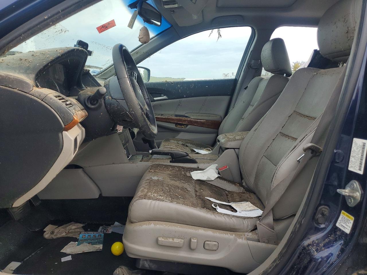 2011 Honda Accord Exl Blue vin: 1HGCP2F87BA154978