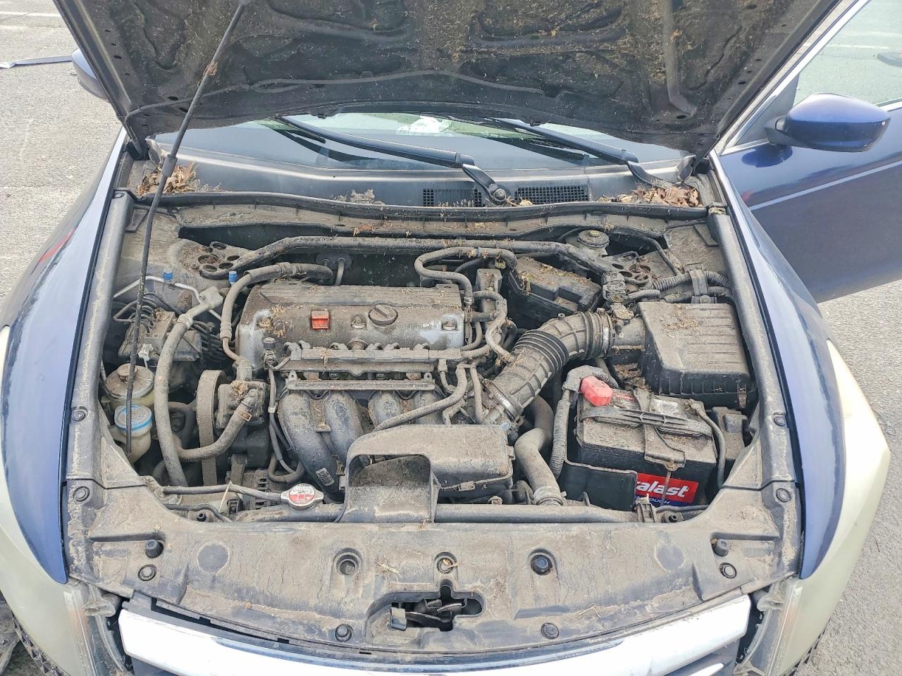 2011 Honda Accord Exl Blue vin: 1HGCP2F87BA154978