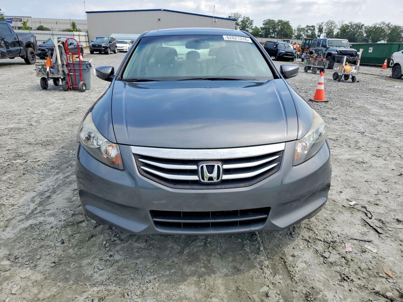 2012 Honda Accord Exl Gray vin: 1HGCP2F87CA046720