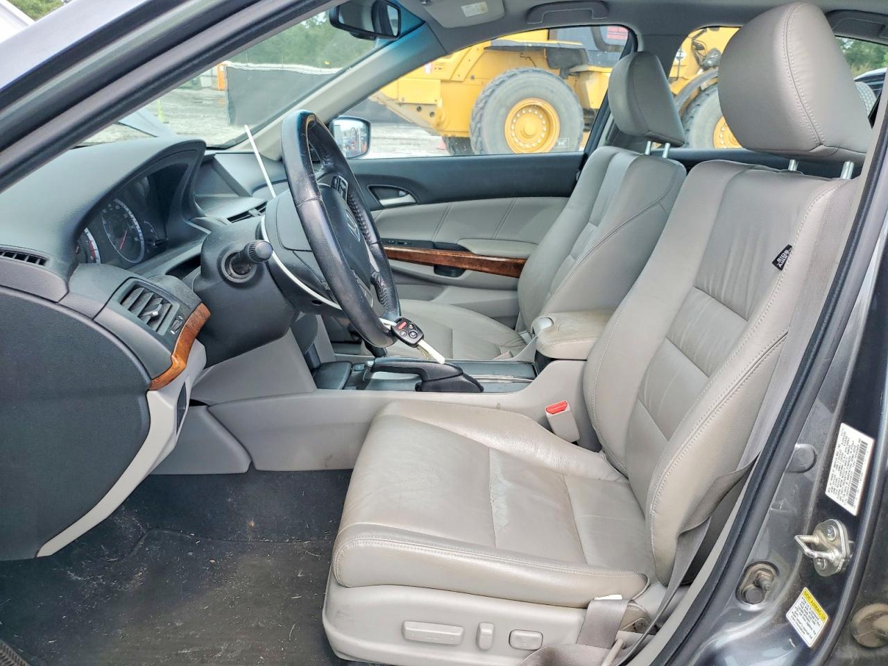 2012 Honda Accord Exl Gray vin: 1HGCP2F87CA046720