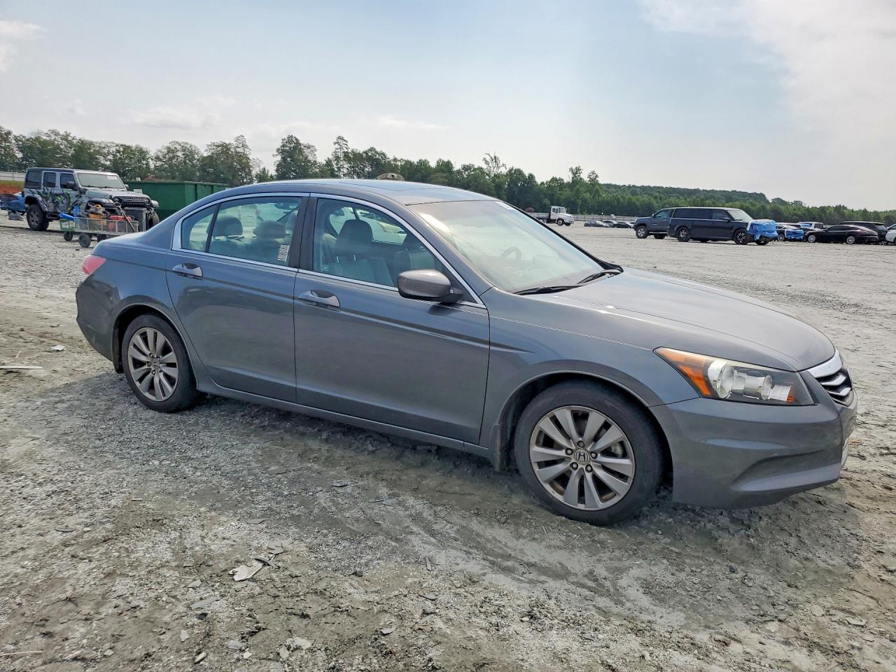 2012 Honda Accord Exl Gray vin: 1HGCP2F87CA046720