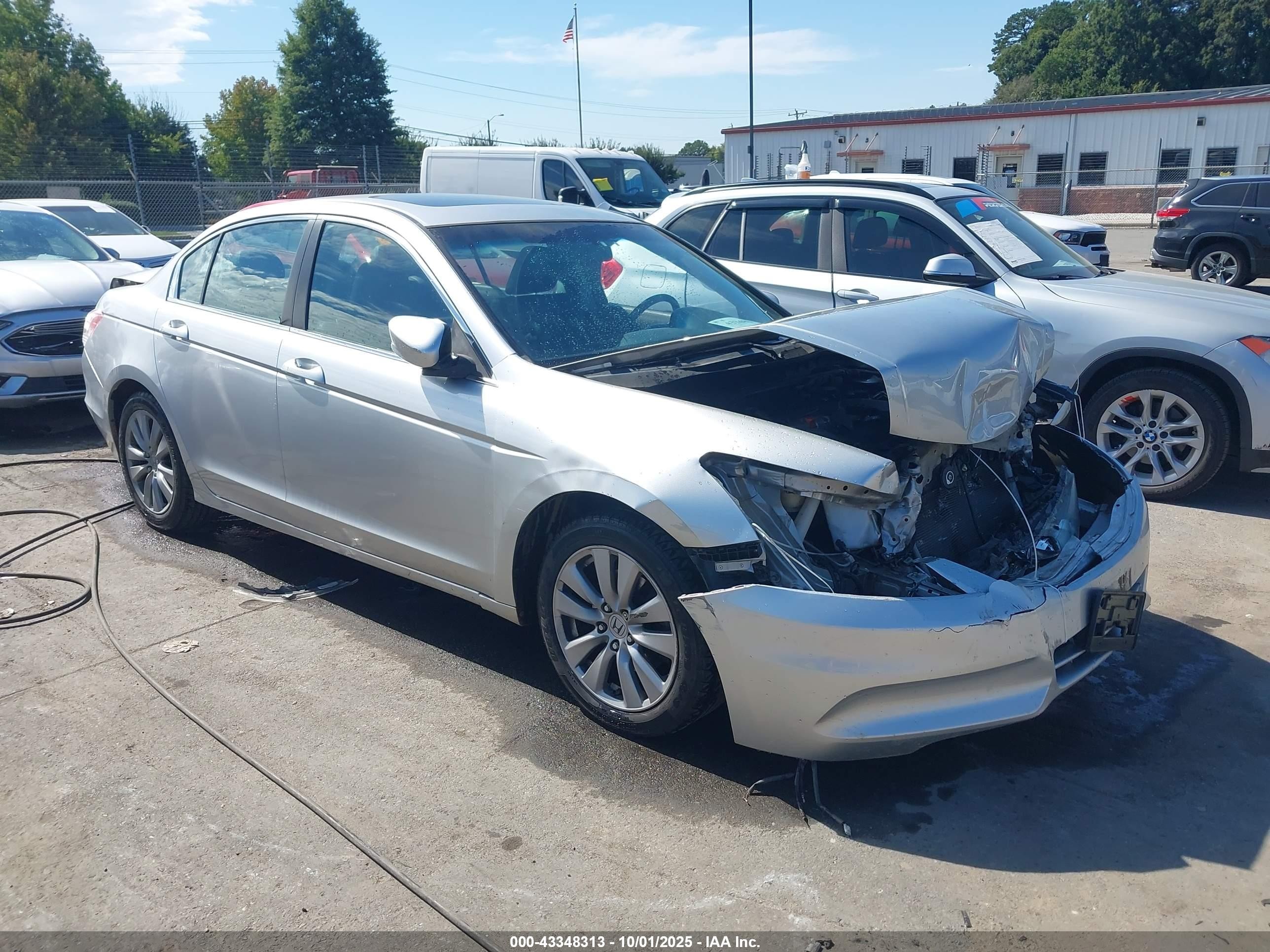 2012 Honda Accord Sdn 2.4 Ex-l/ex-l Silver vin: 1HGCP2F87CA076414