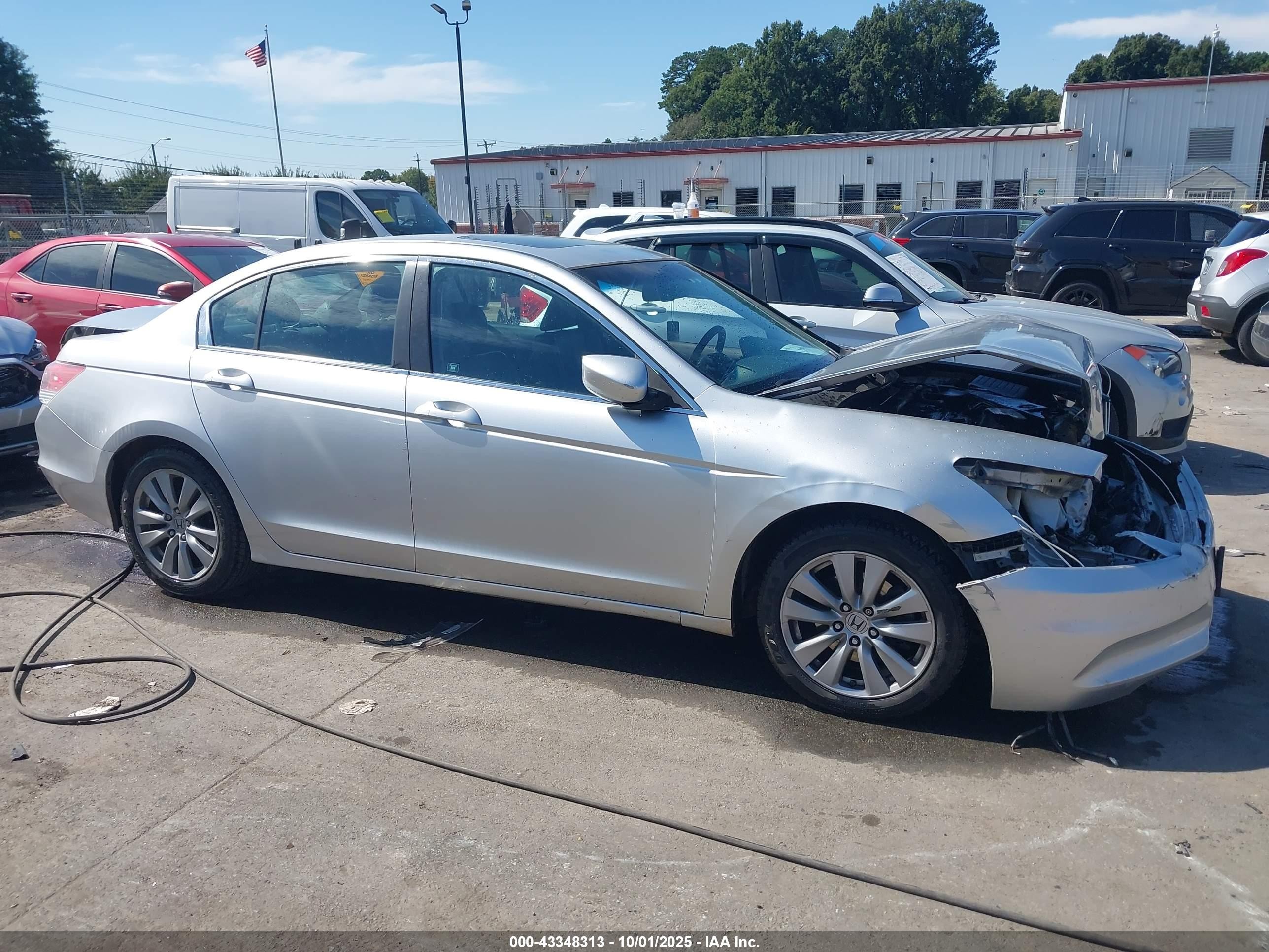 2012 Honda Accord Sdn 2.4 Ex-l/ex-l Silver vin: 1HGCP2F87CA076414