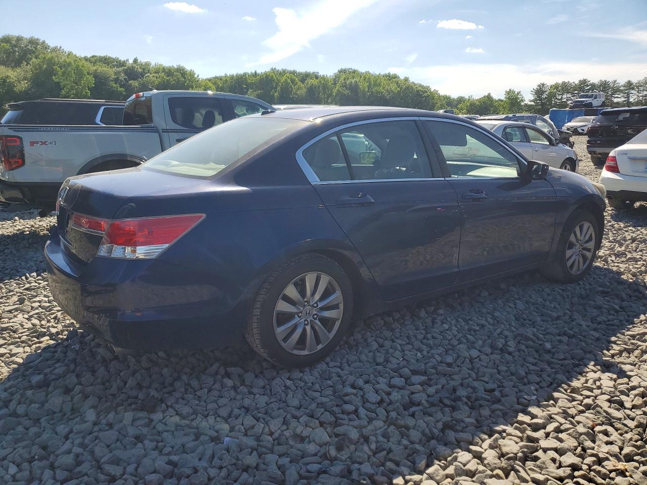 2012 Honda Accord Exl Blue vin: 1HGCP2F87CA101313