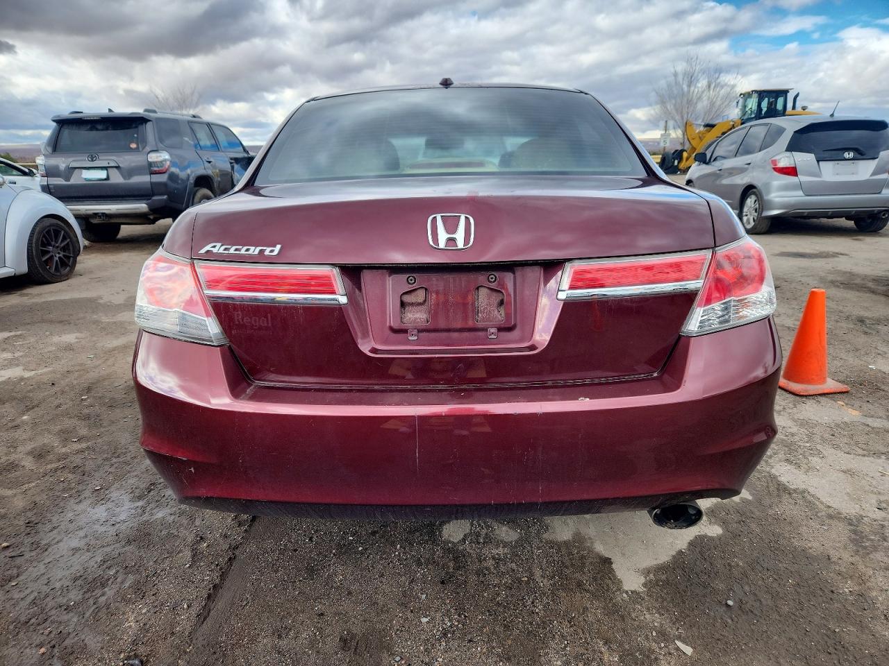 2012 Honda Accord Exl Maroon vin: 1HGCP2F87CA107970