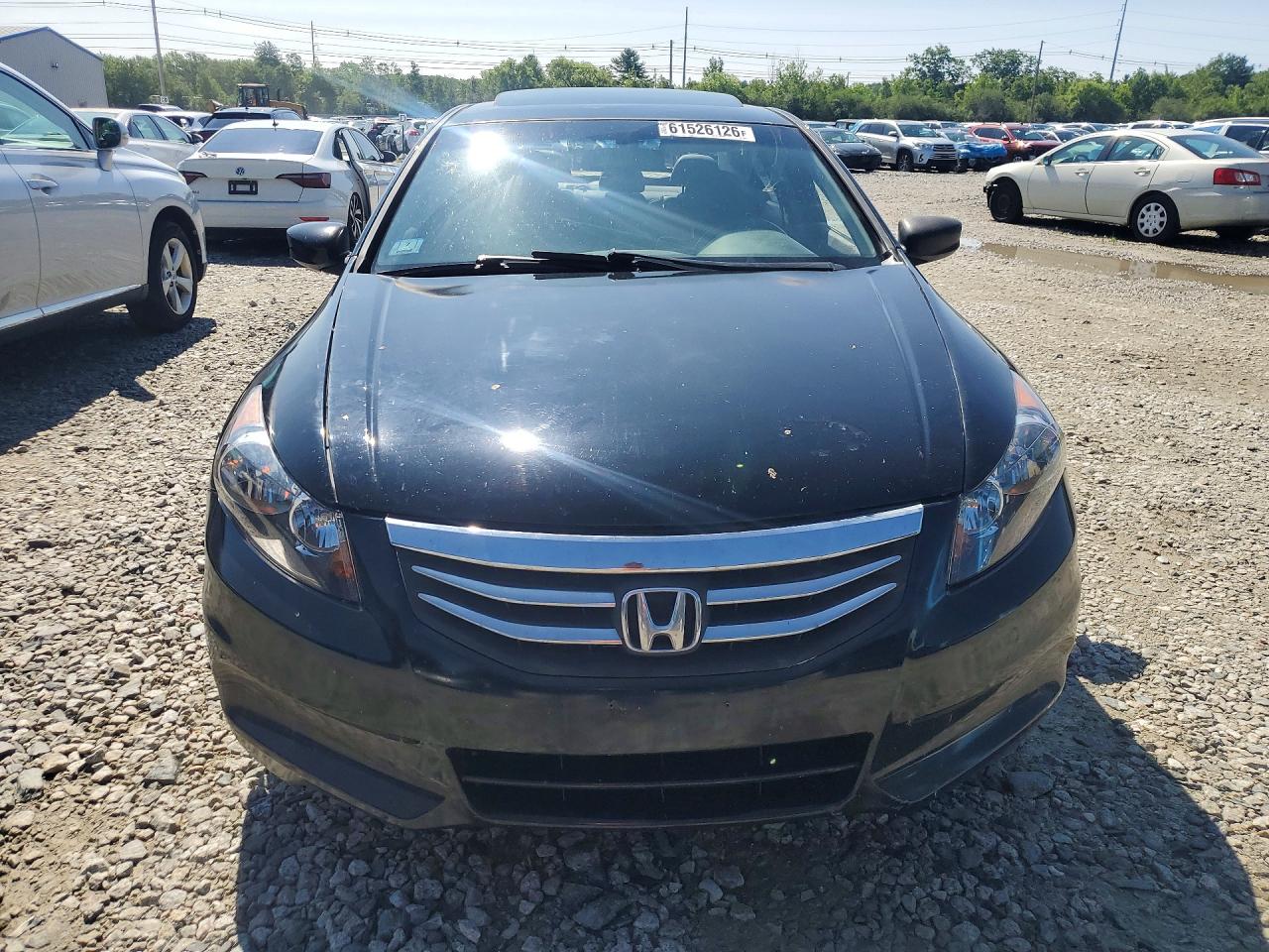 2012 Honda Accord Exl Black vin: 1HGCP2F87CA120668