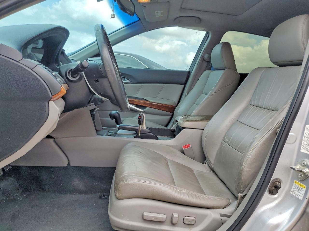 2012 Honda Accord Exl Silver vin: 1HGCP2F87CA126809
