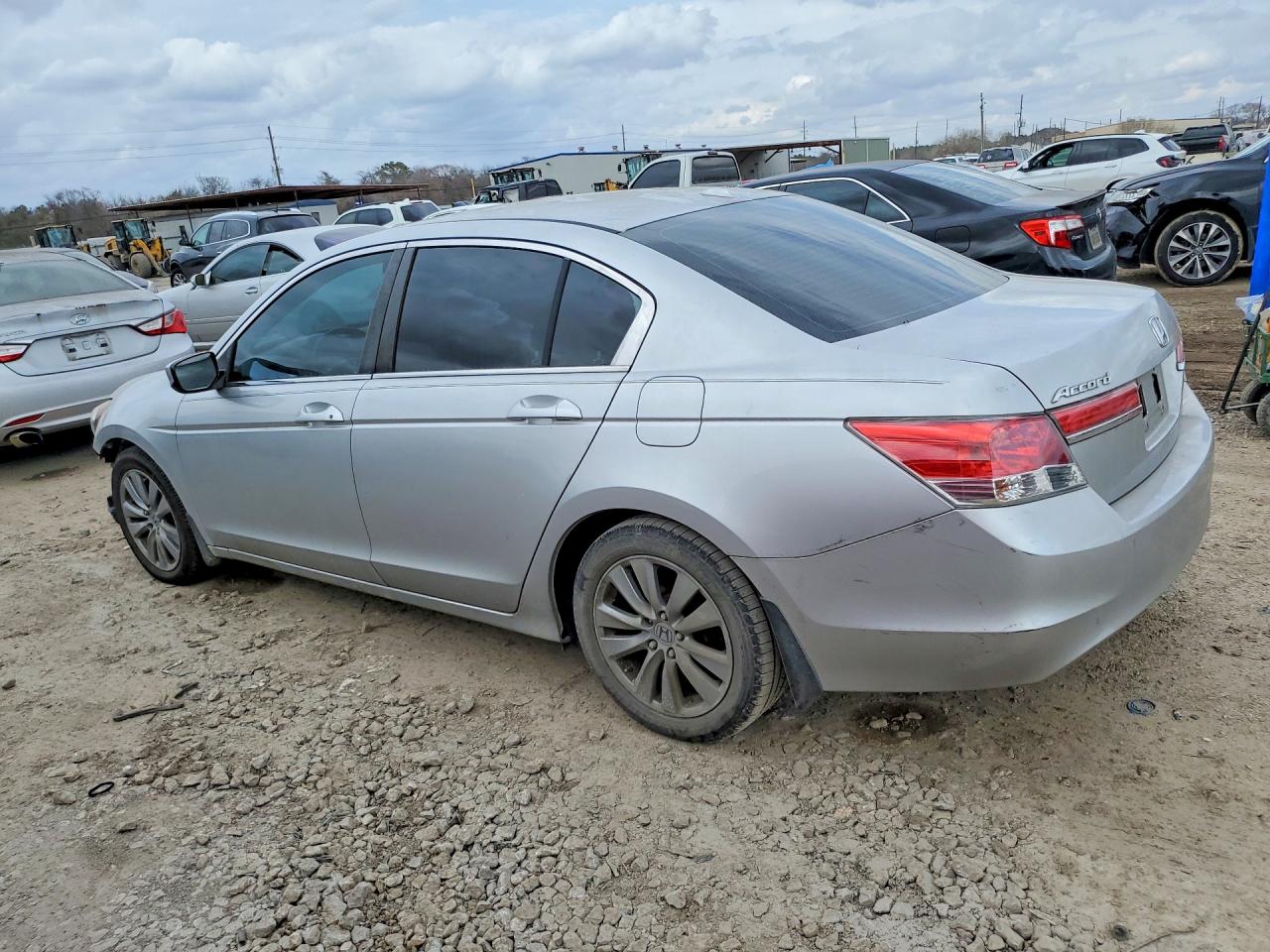 2012 Honda Accord Exl Silver vin: 1HGCP2F87CA126809