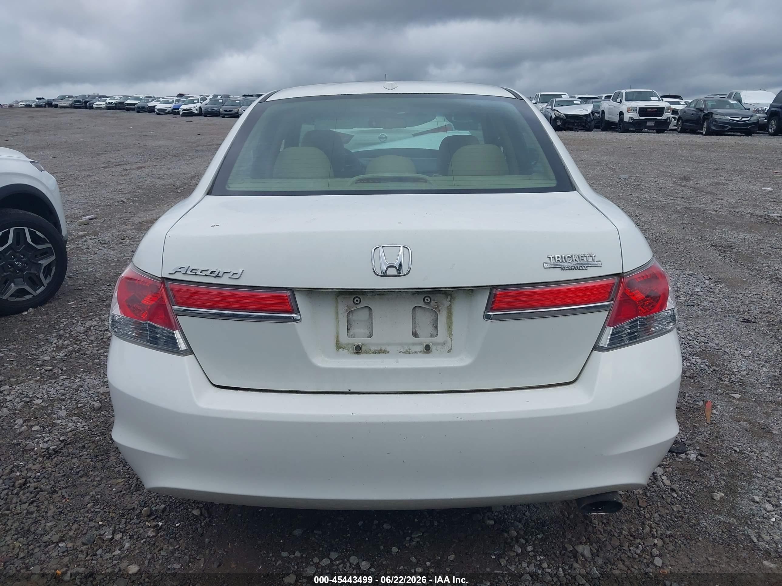 2012 Honda Accord 2.4 Ex-l Белый vin: 1HGCP2F87CA160913