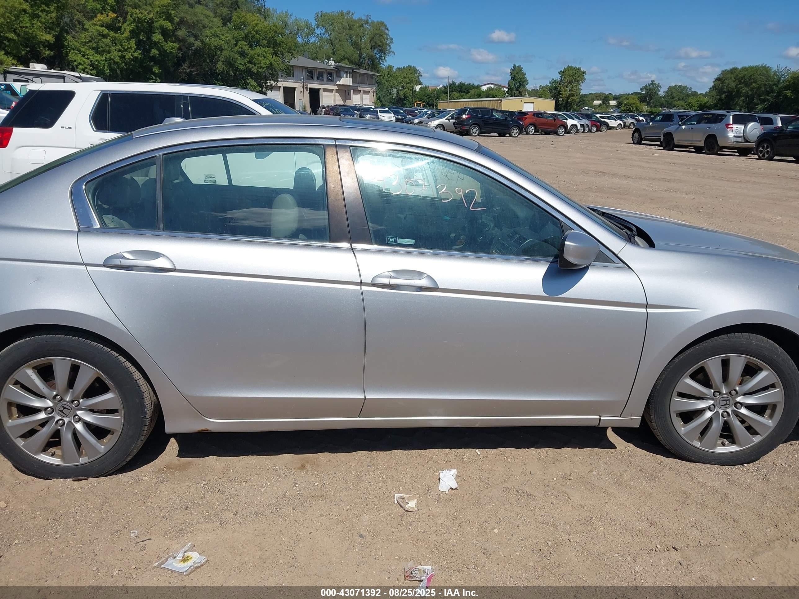 2012 Honda Accord Sdn 2.4 Ex-l/ex-l Silver vin: 1HGCP2F87CA182801
