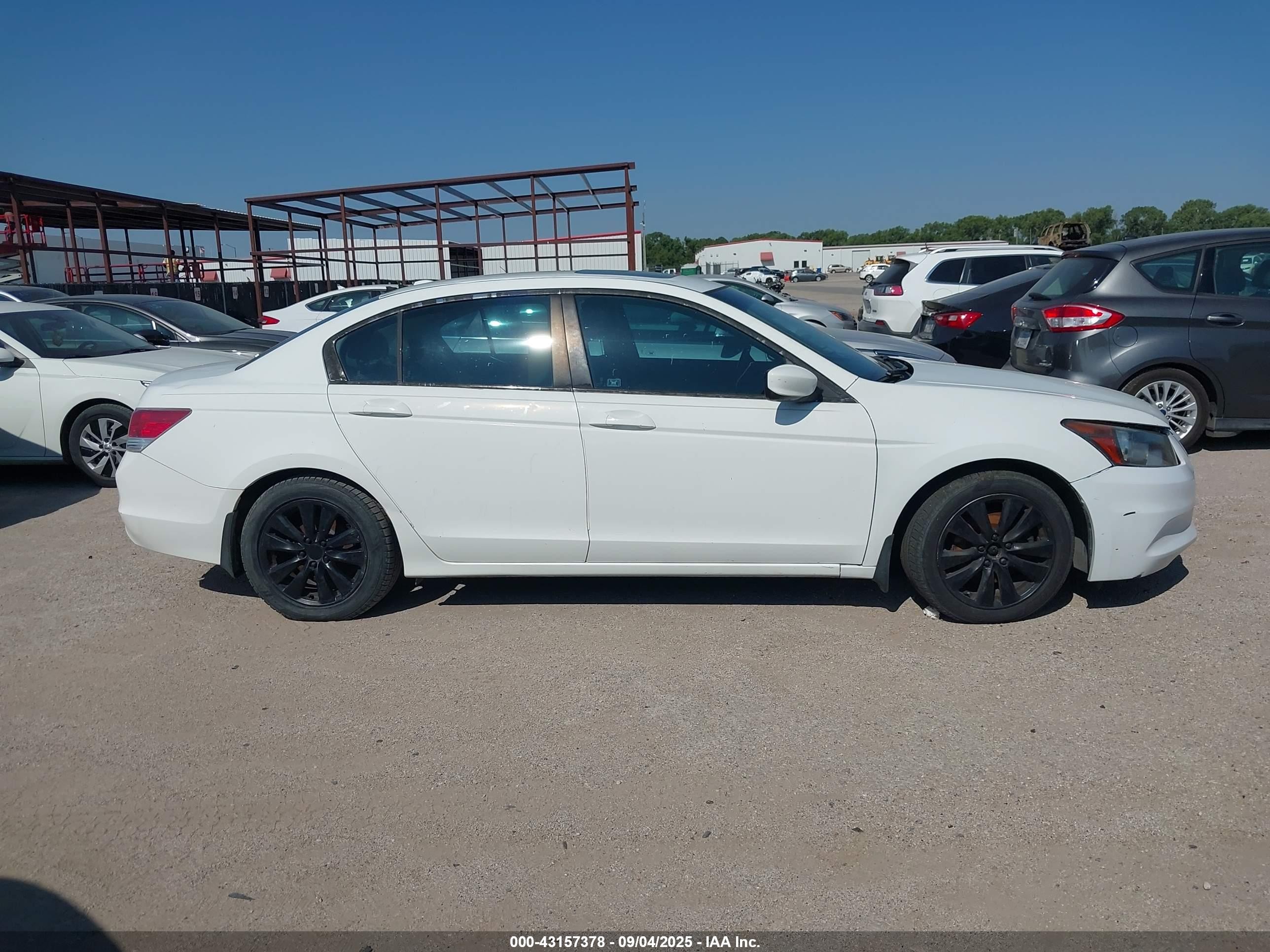 2012 Honda Accord Sdn 2.4 Ex-l/ex-l White vin: 1HGCP2F87CA219197