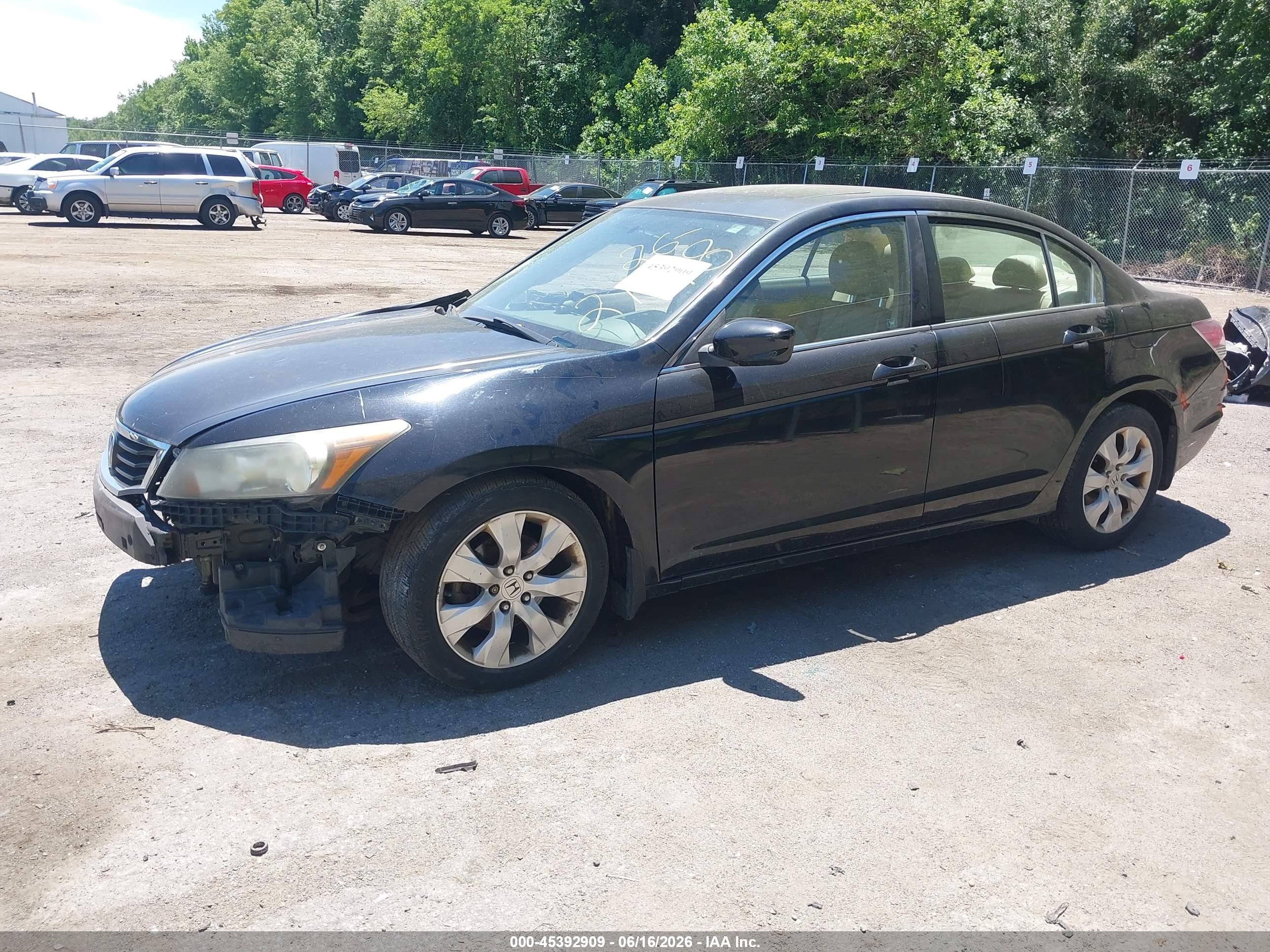 2010 Honda Accord 2.4 Ex-l Черный vin: 1HGCP2F88AA000259