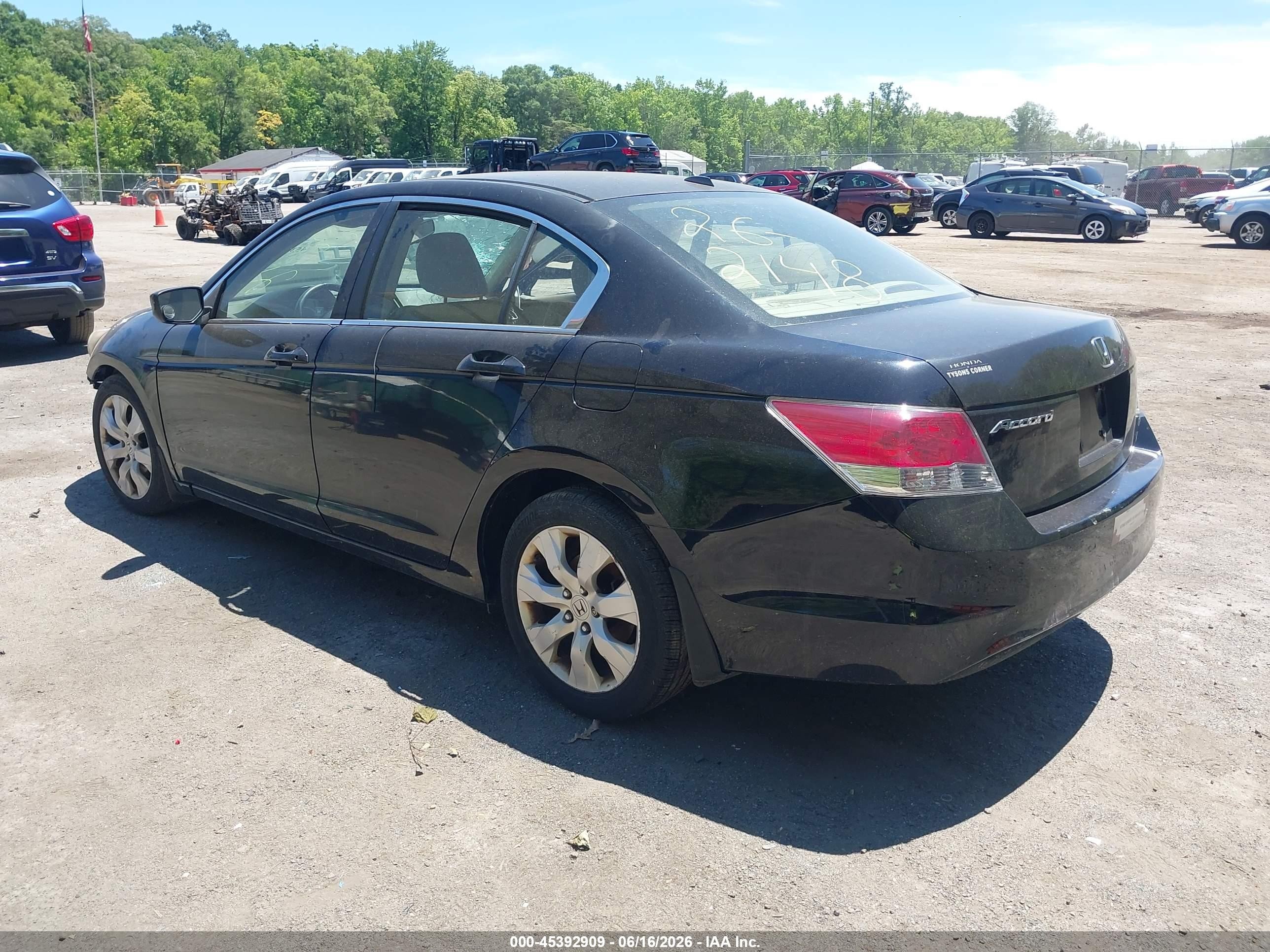 2010 Honda Accord 2.4 Ex-l Черный vin: 1HGCP2F88AA000259