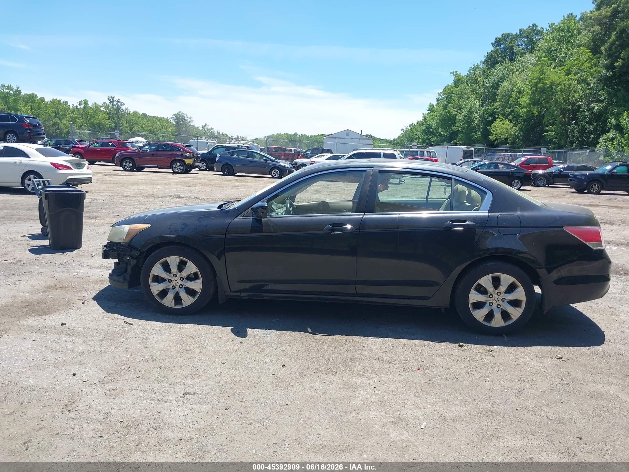 2010 Honda Accord 2.4 Ex-l Черный vin: 1HGCP2F88AA000259