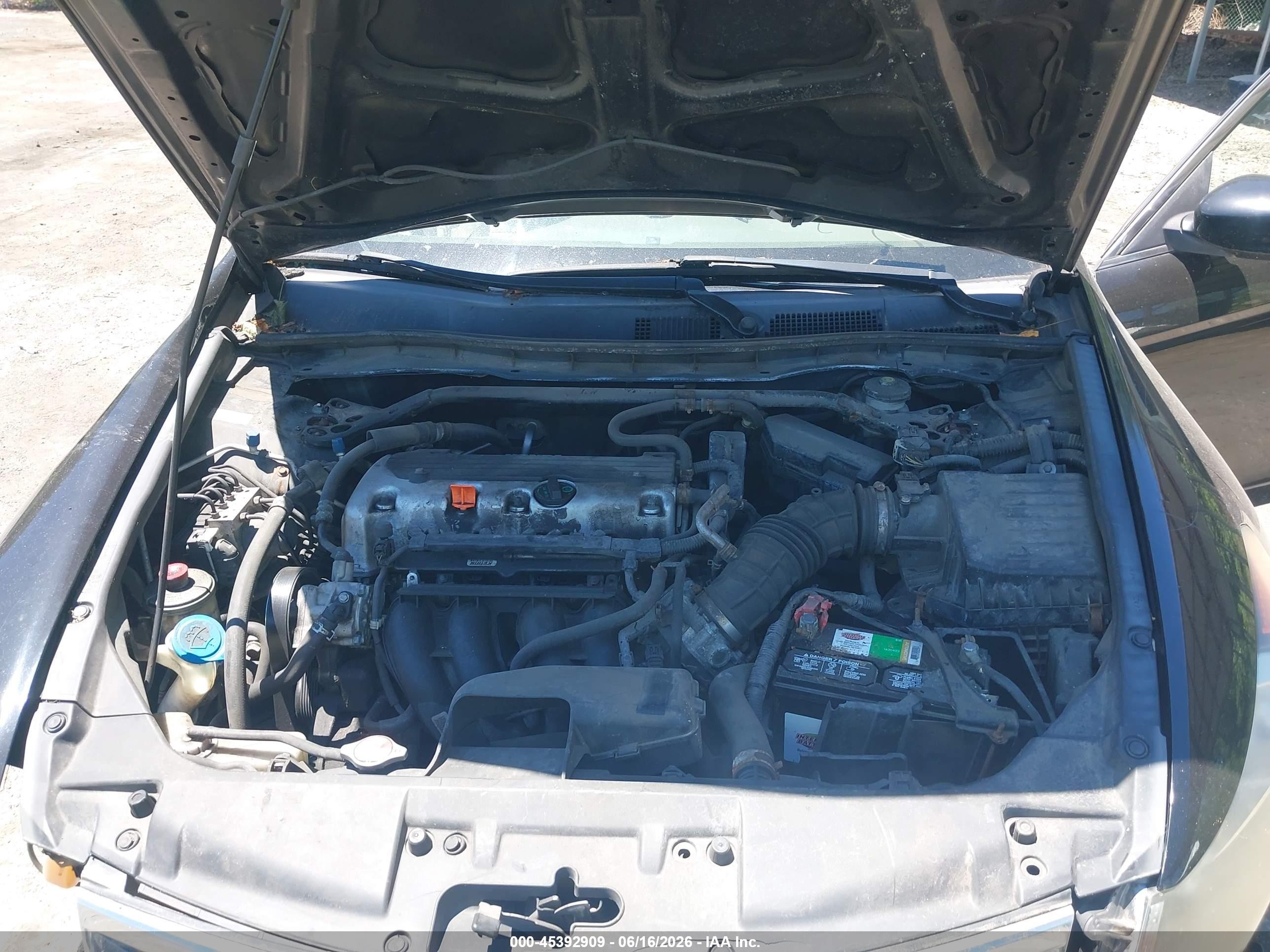 2010 Honda Accord 2.4 Ex-l Черный vin: 1HGCP2F88AA000259