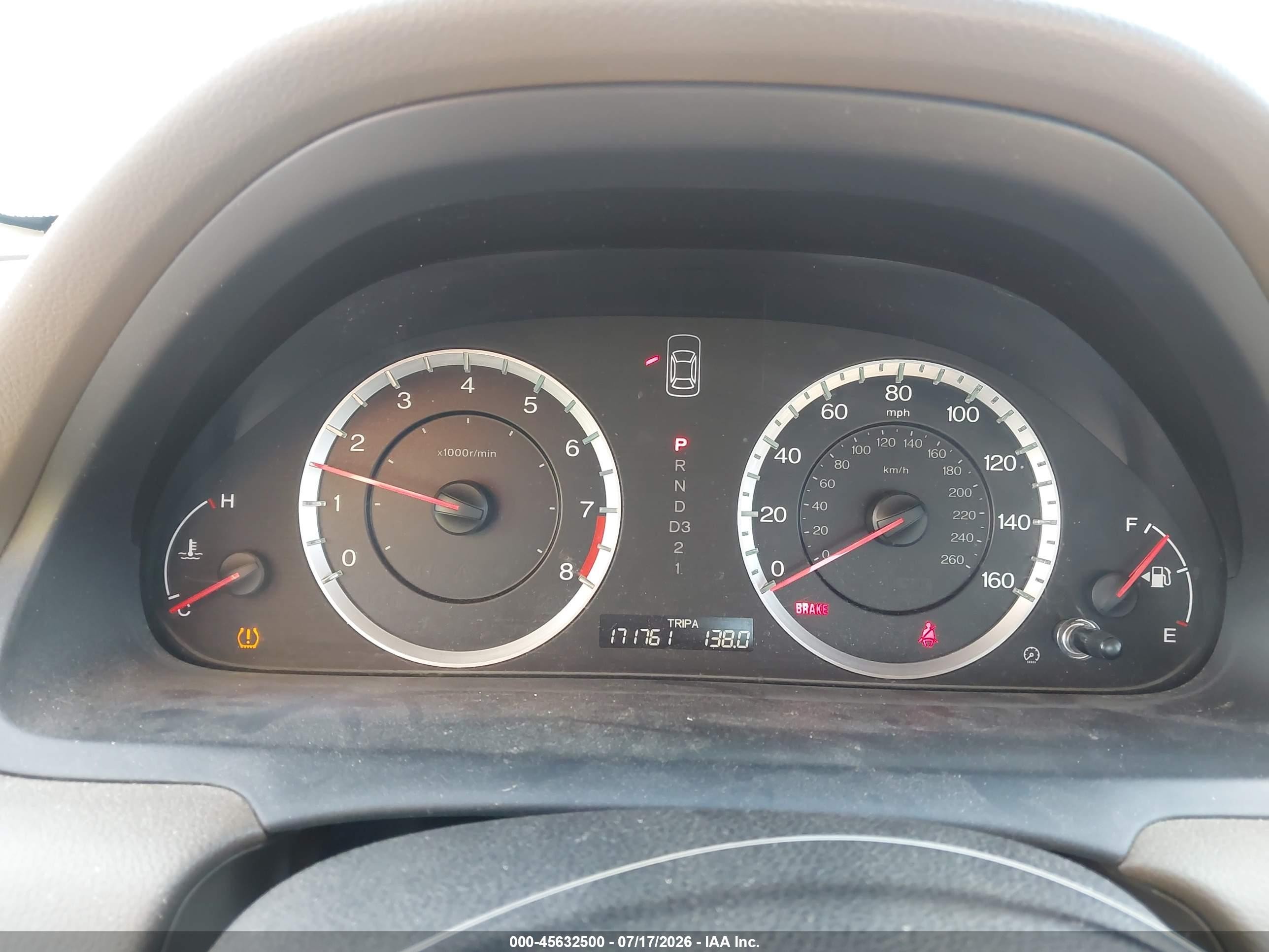 2010 Honda Accord 2.4 Ex-l White vin: 1HGCP2F88AA037053
