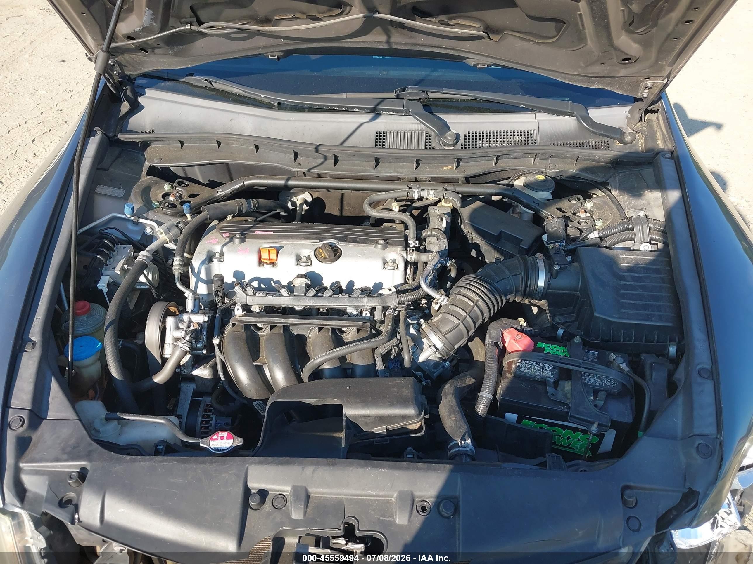 2010 Honda Accord 2.4 Ex-l Серый vin: 1HGCP2F88AA051731