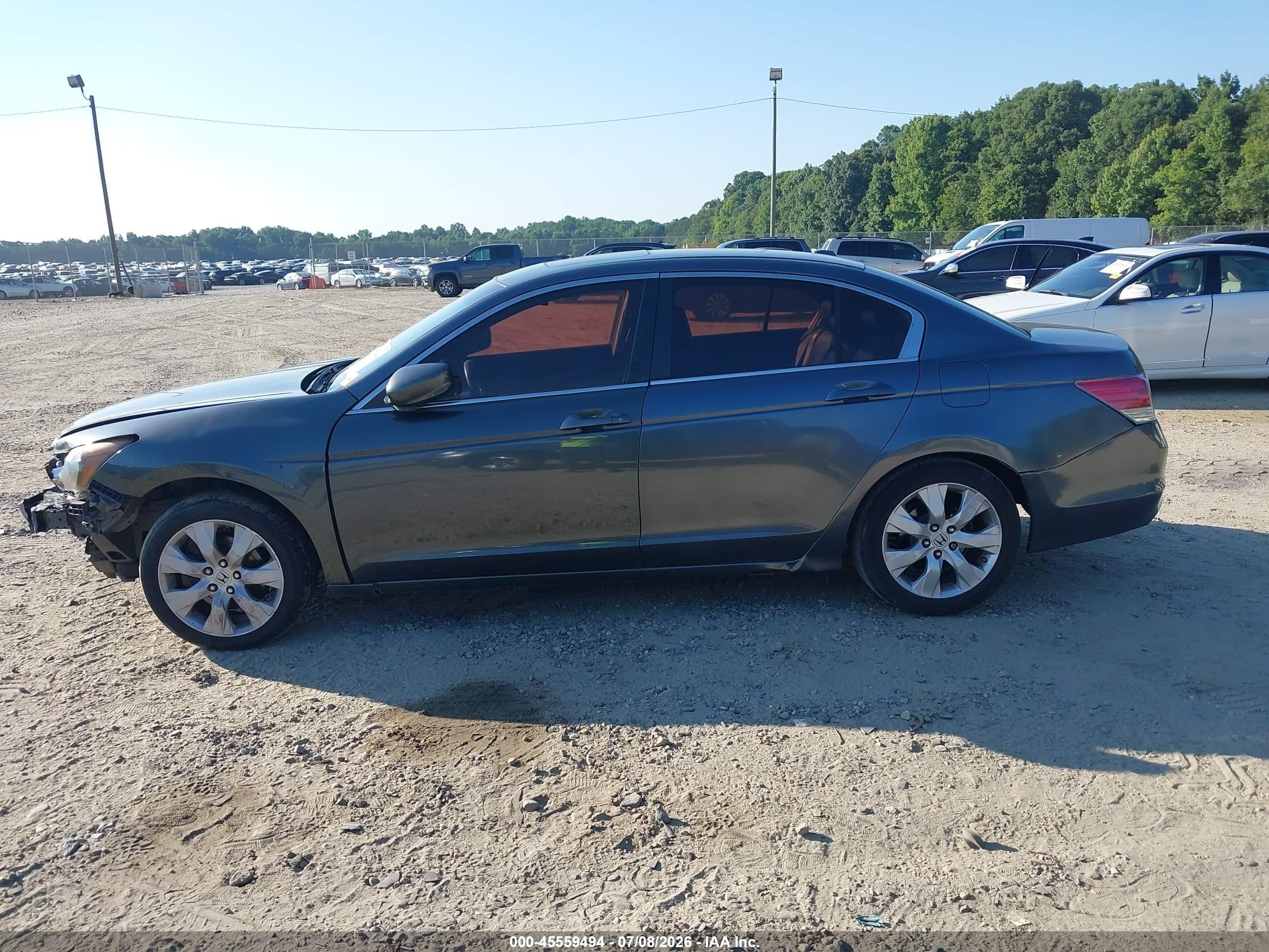 2010 Honda Accord 2.4 Ex-l Серый vin: 1HGCP2F88AA051731