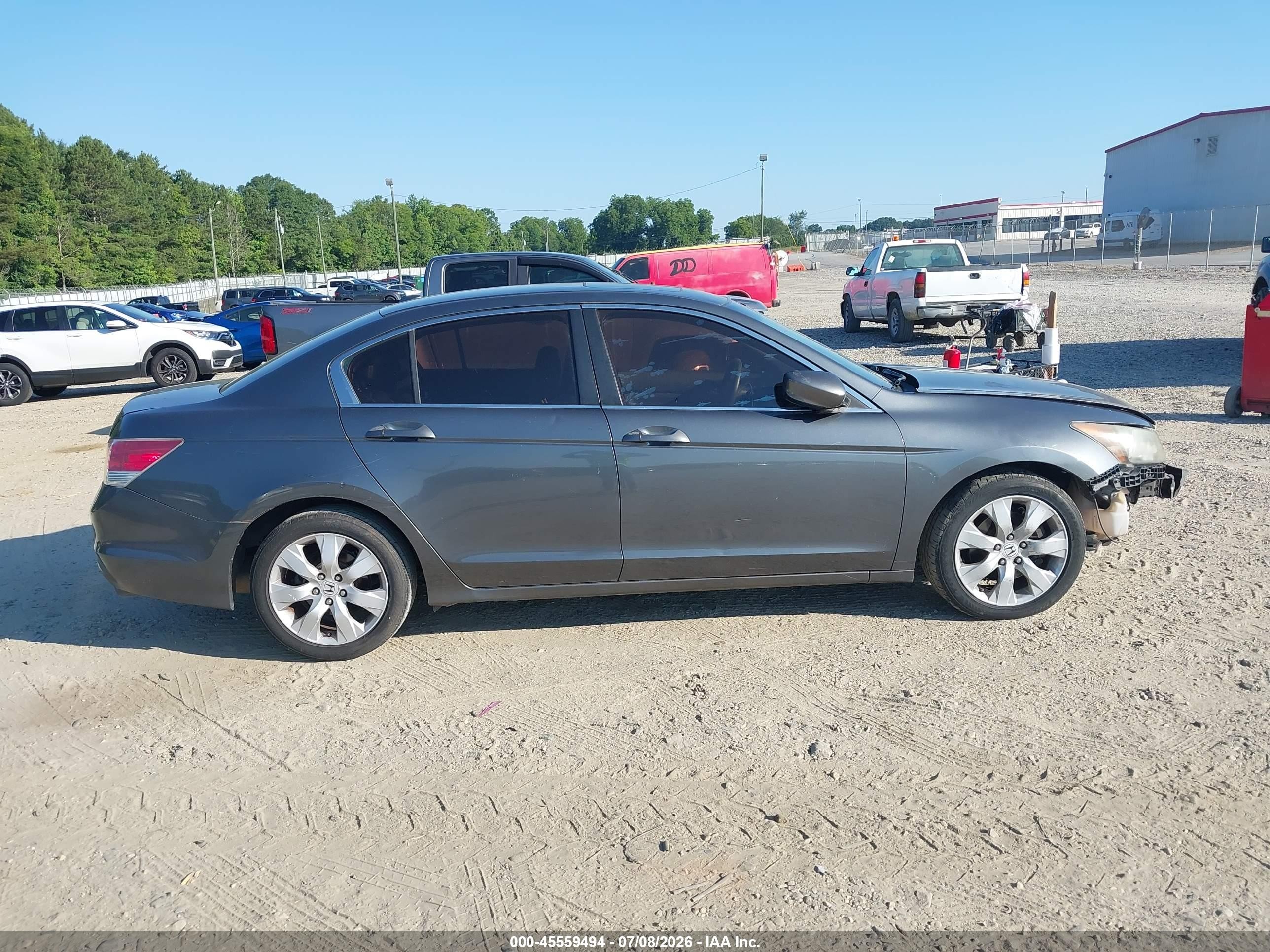 2010 Honda Accord 2.4 Ex-l Серый vin: 1HGCP2F88AA051731
