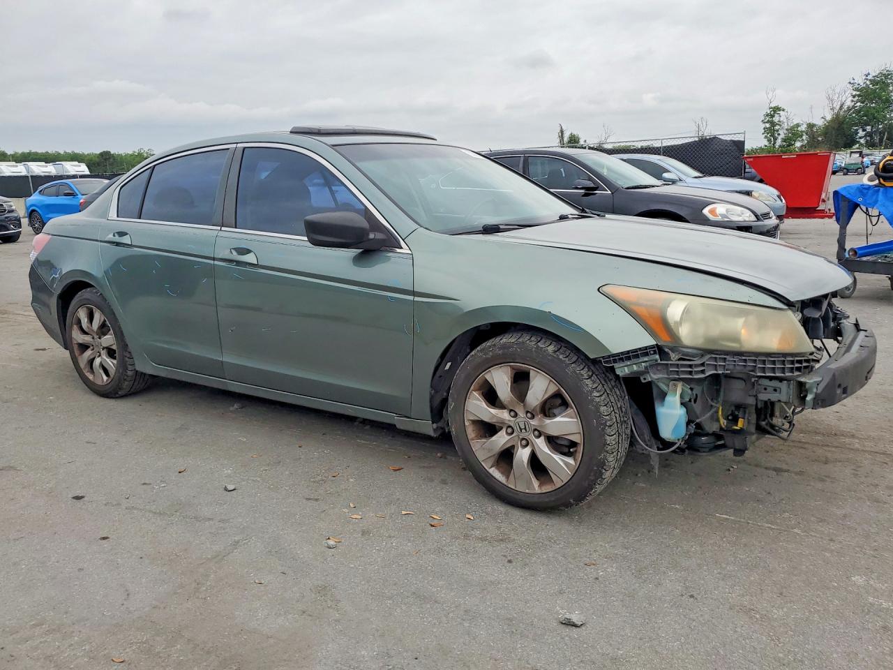 2010 Honda Accord Exl Green vin: 1HGCP2F88AA053172