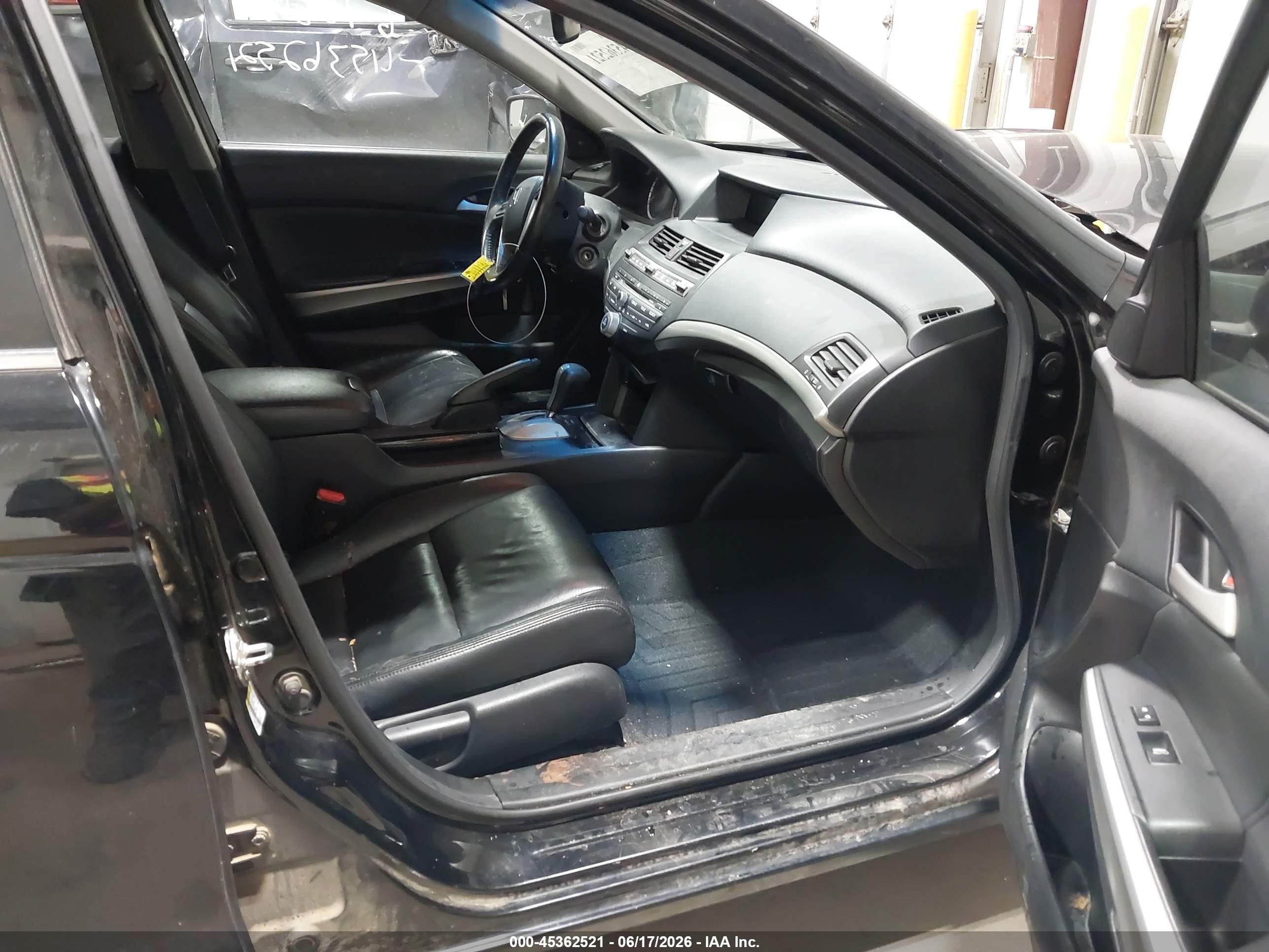 2010 Honda Accord 2.4 Ex-l Черный vin: 1HGCP2F88AA068786