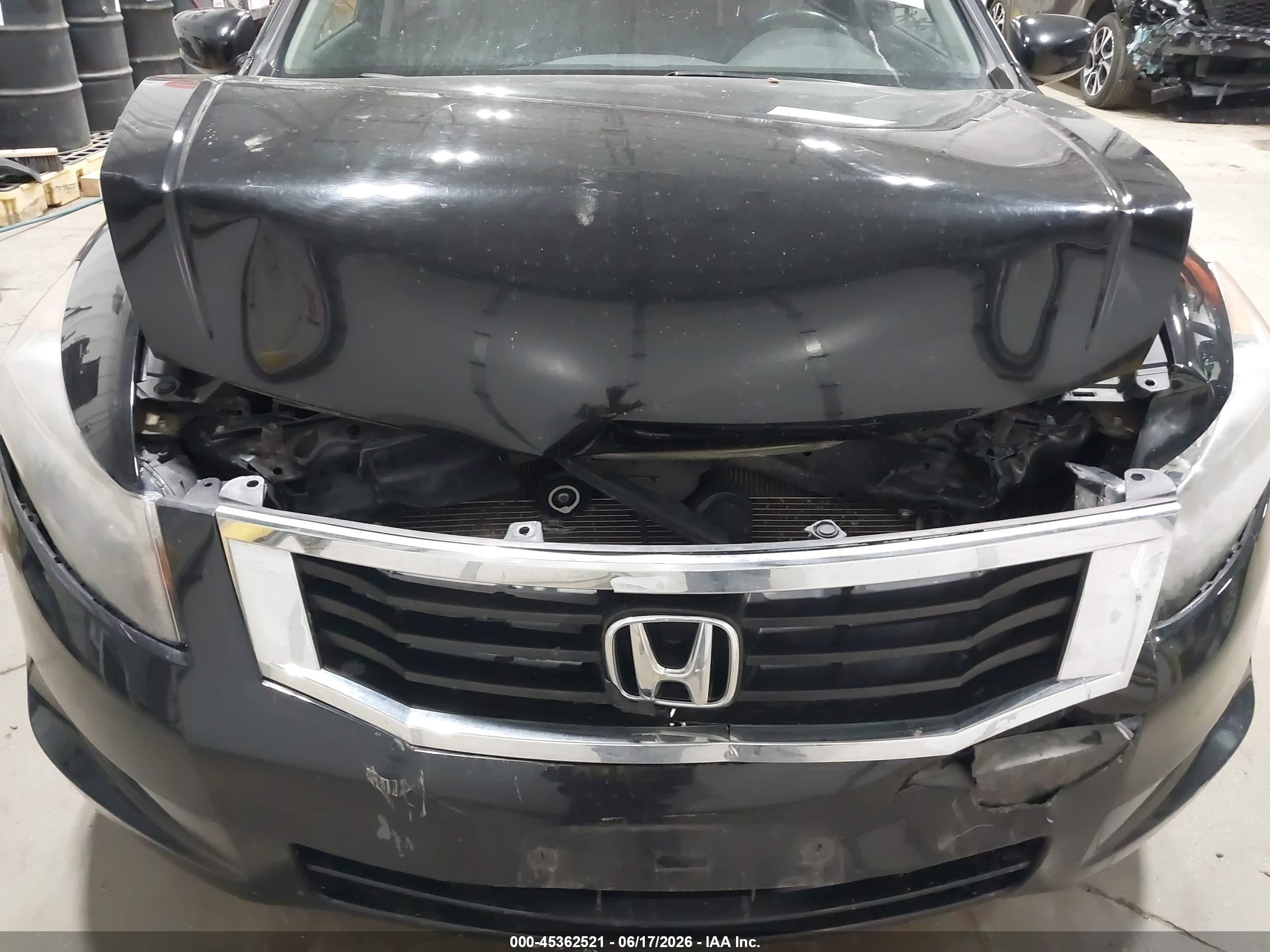 2010 Honda Accord 2.4 Ex-l Черный vin: 1HGCP2F88AA068786
