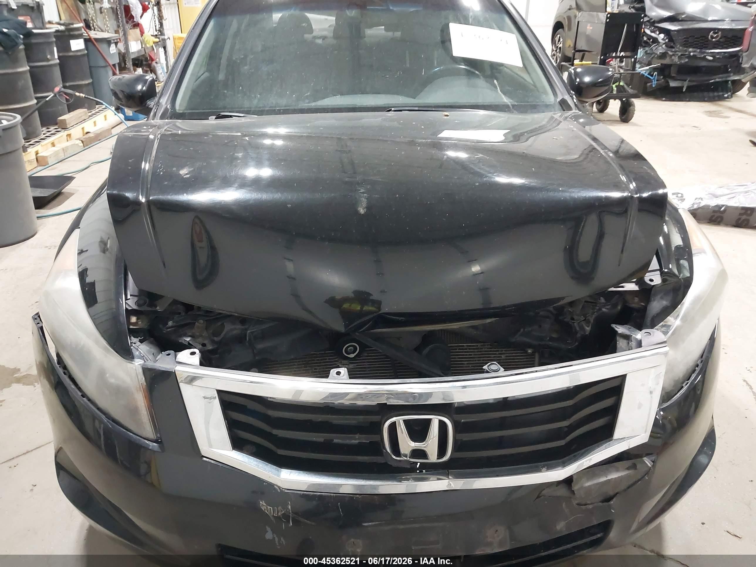 2010 Honda Accord 2.4 Ex-l Черный vin: 1HGCP2F88AA068786