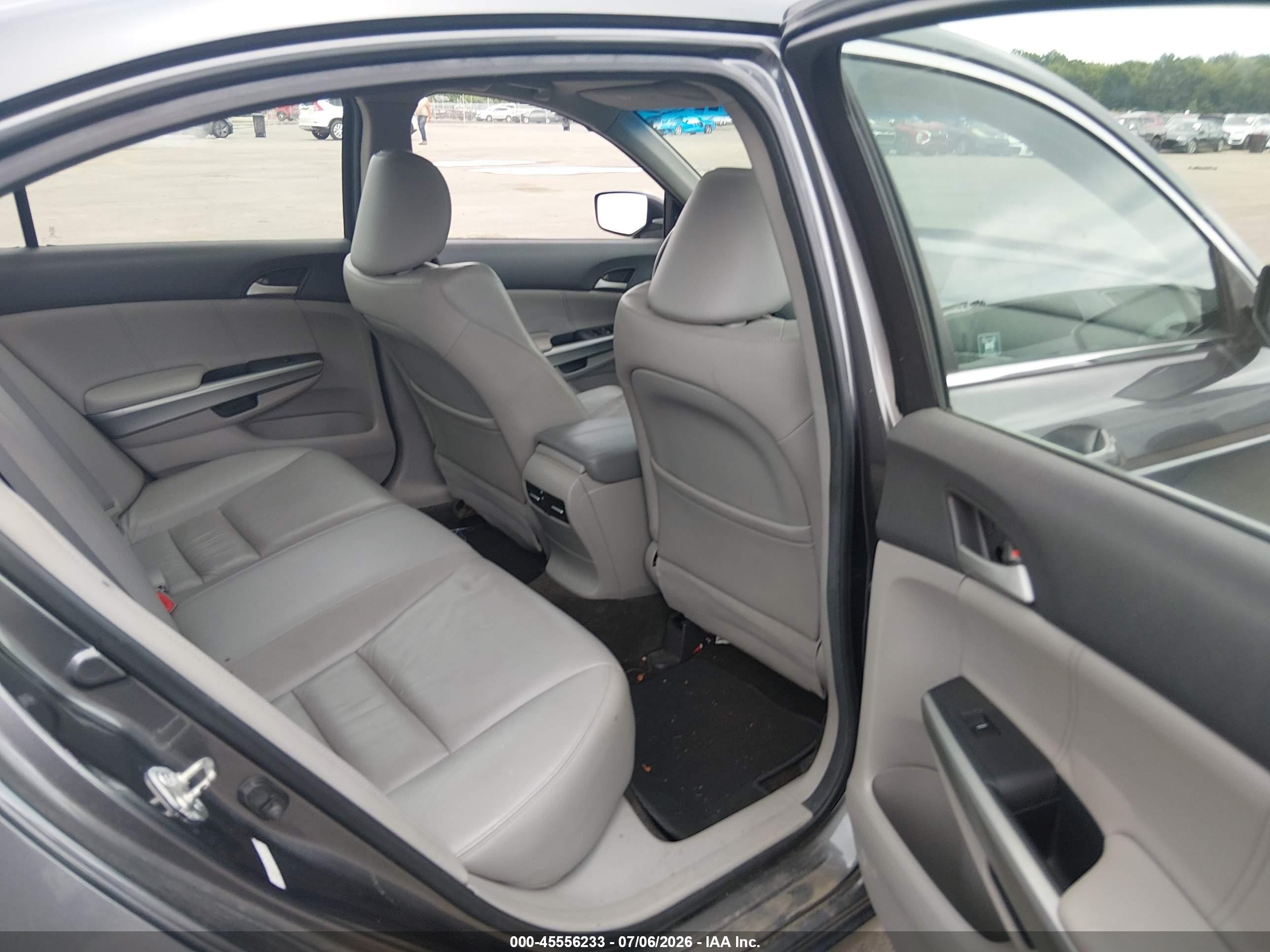 2010 Honda Accord 2.4 Ex-l Gray vin: 1HGCP2F88AA069422