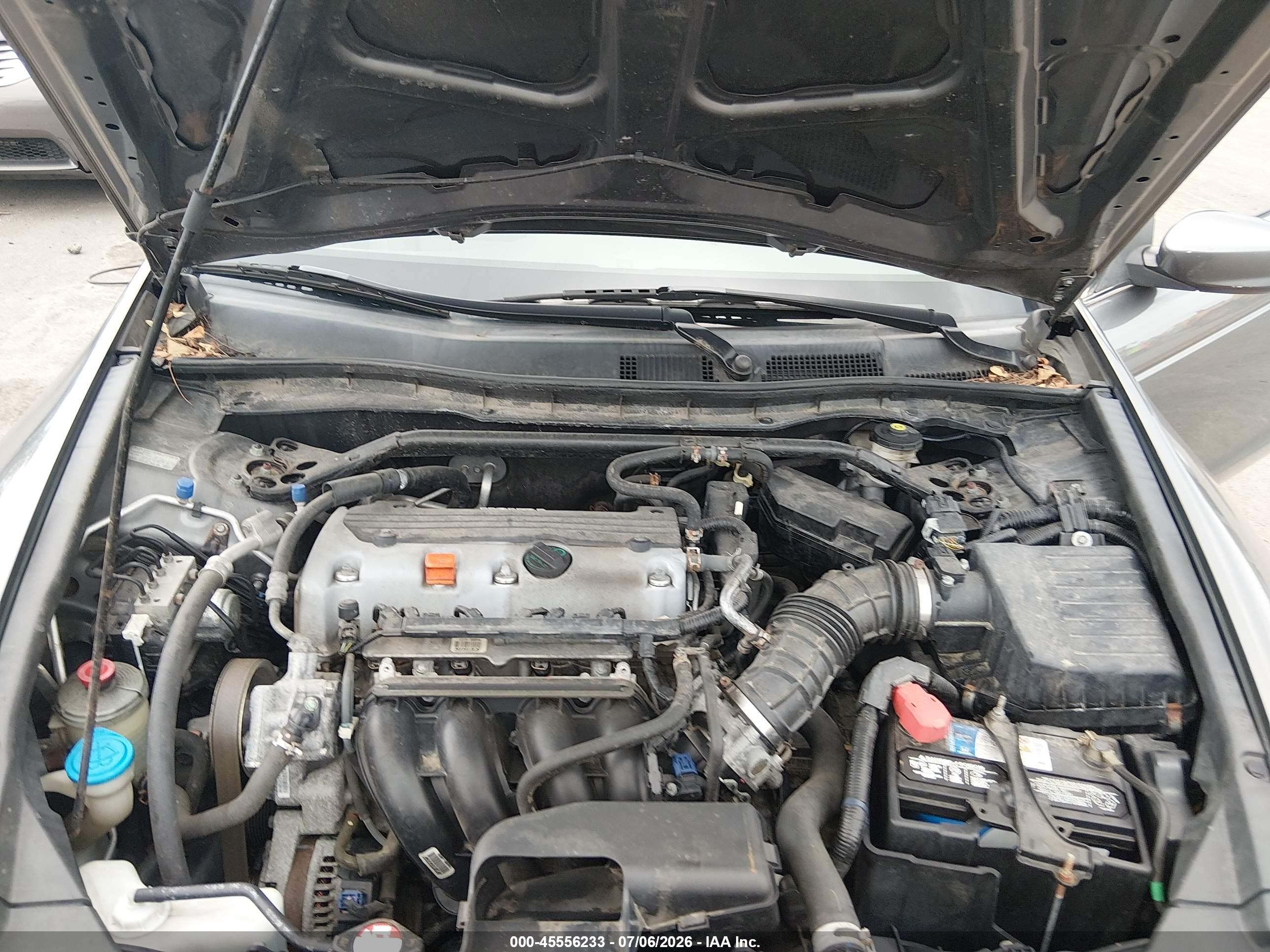 2010 Honda Accord 2.4 Ex-l Gray vin: 1HGCP2F88AA069422