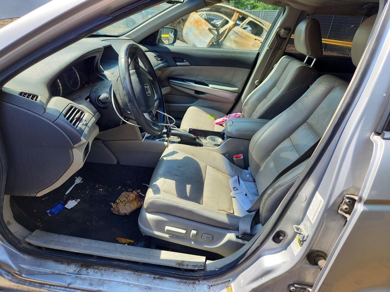 2010 Honda Accord Exl Silver vin: 1HGCP2F88AA080517