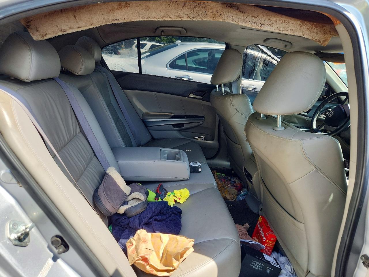 2010 Honda Accord Exl Silver vin: 1HGCP2F88AA080517