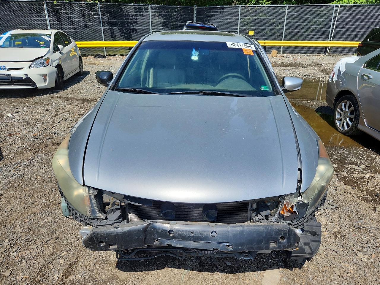 2010 Honda Accord Exl Silver vin: 1HGCP2F88AA080517